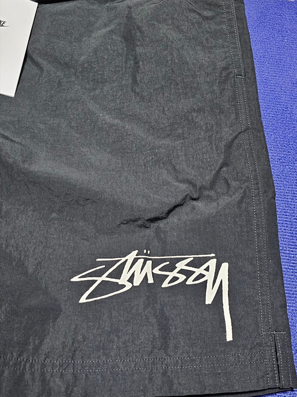 Nike x Stussy Shorts Black (FJ9167-010) 착용 스타일 - 2
