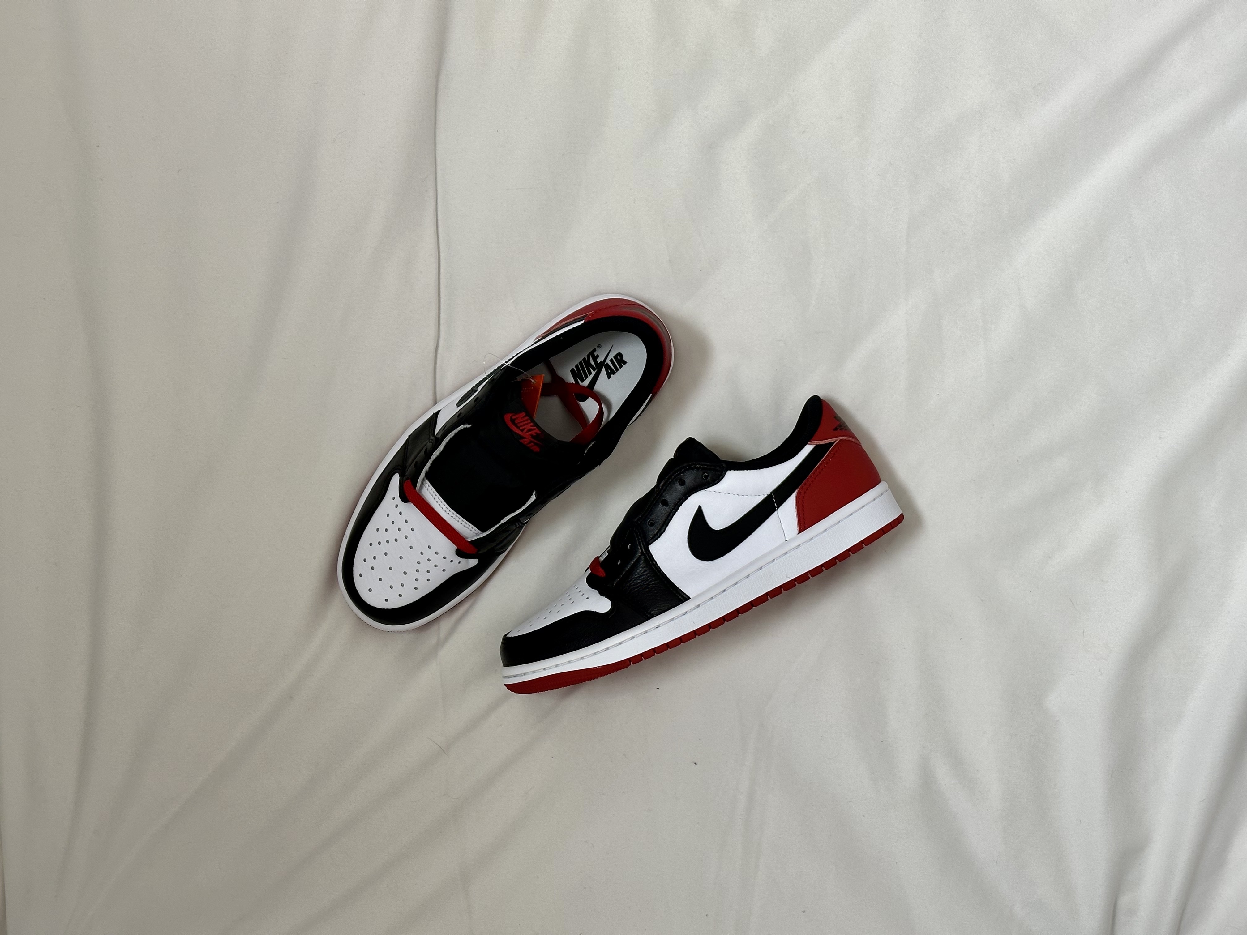 Jordan 1 Retro Low OG Black Toe 착용 스타일
