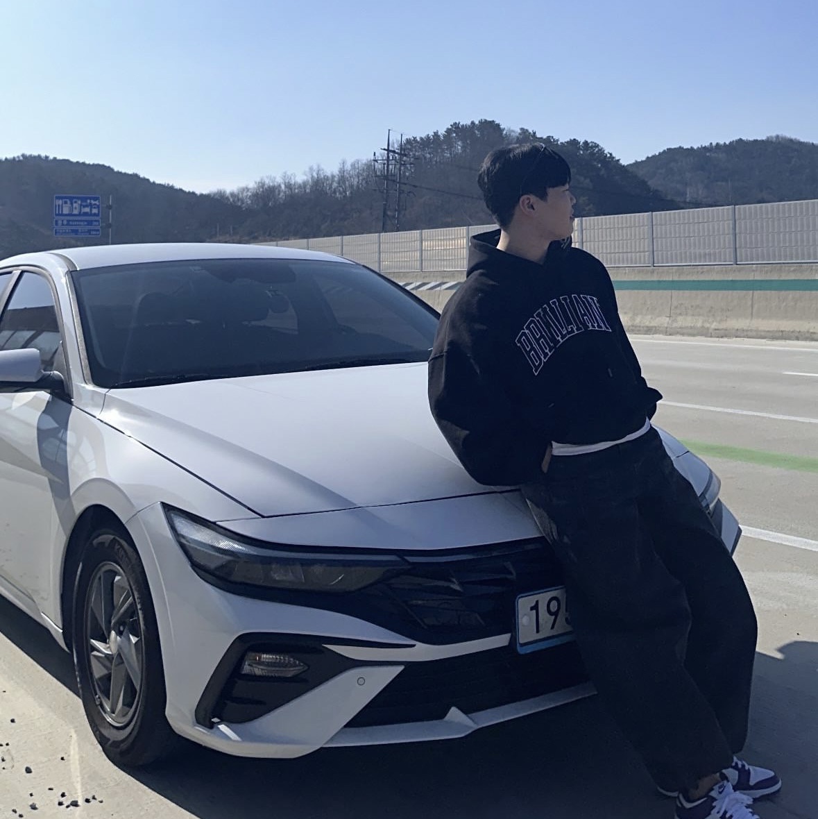나이키 덩크 로우 레트로 챔피언쉽 코트 퍼플 착용 스타일
