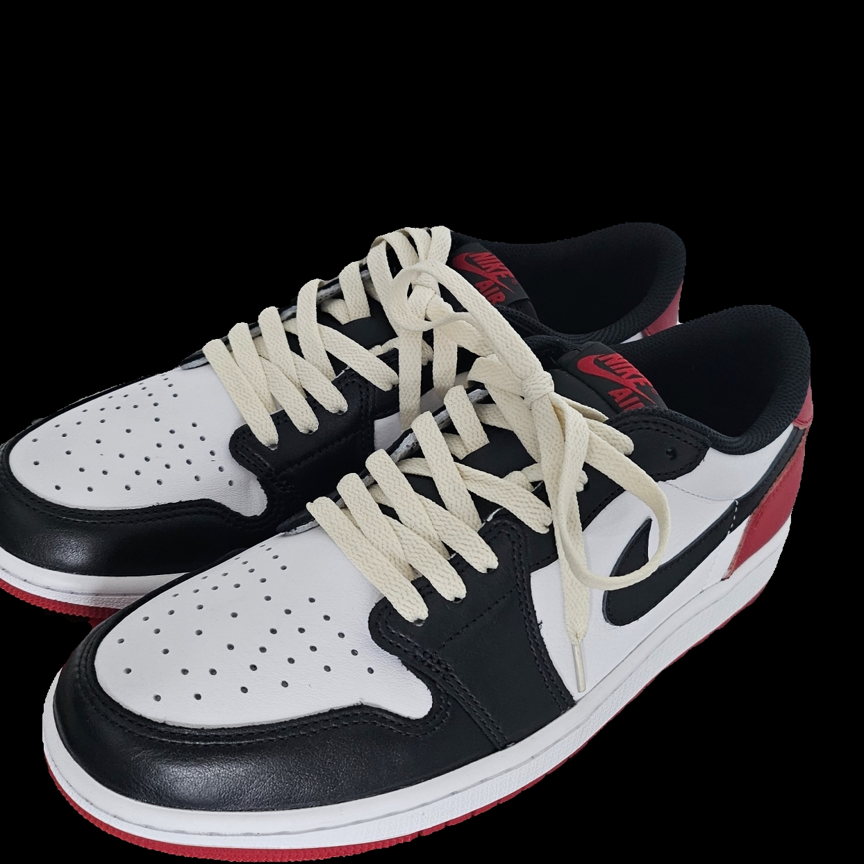 Jordan 1 Retro Low OG Black Toe 착용 스타일