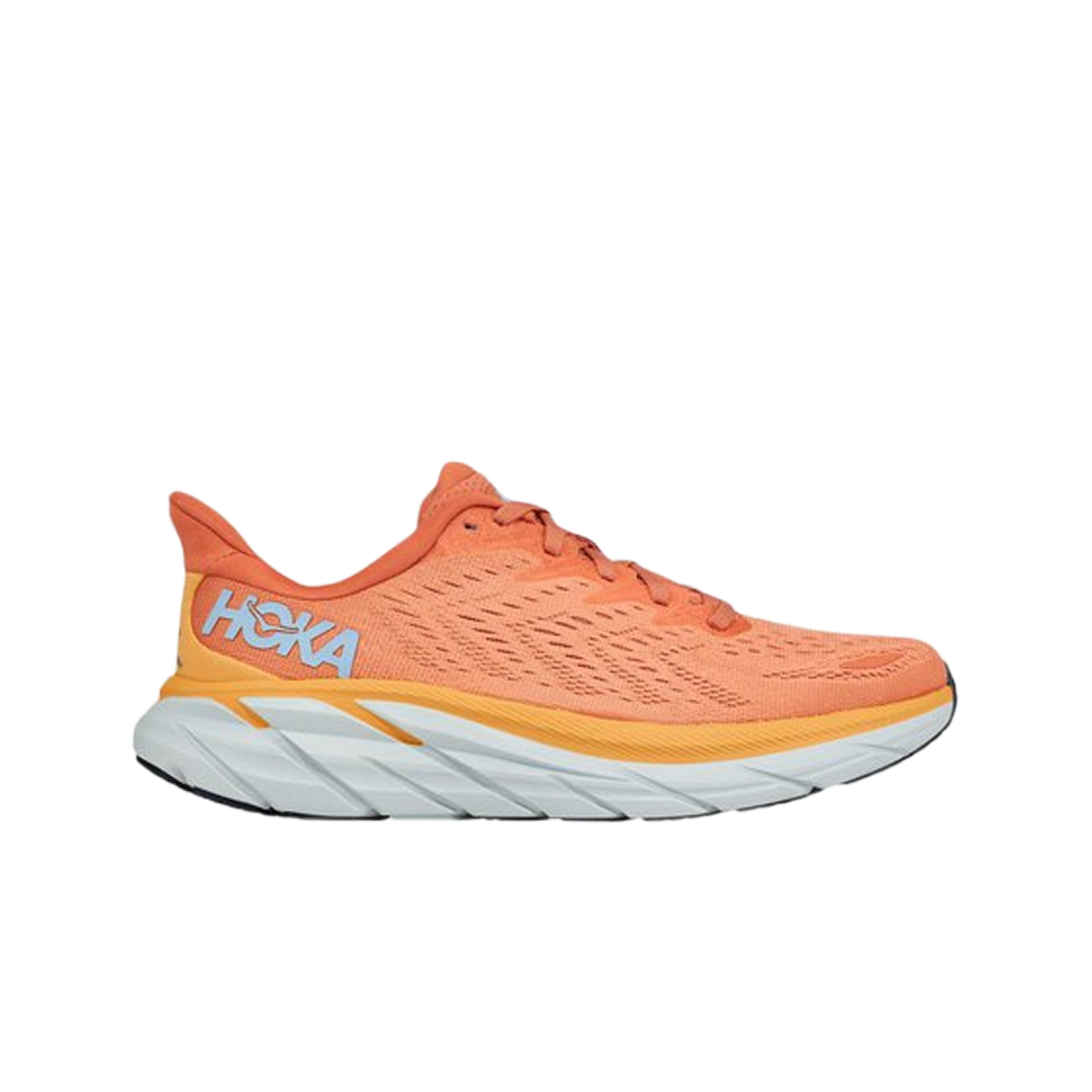 (W) 호카 클리프톤 8 선 베이크드 쉘 코랄((W) Hoka Clifton 8 Sun Baked Shell Coral) - 1