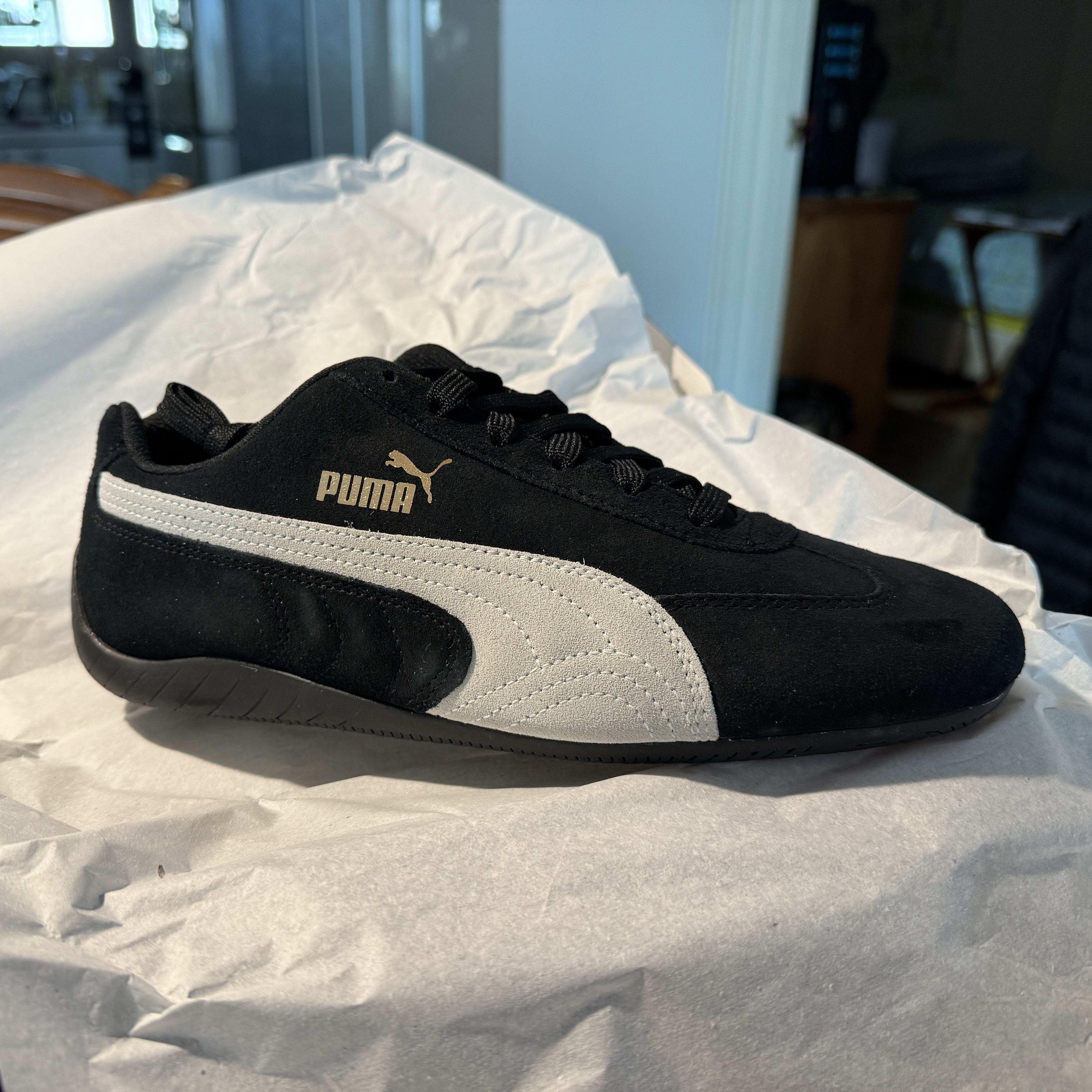 Puma Speedcat OG Sparco Black White 착용 스타일
