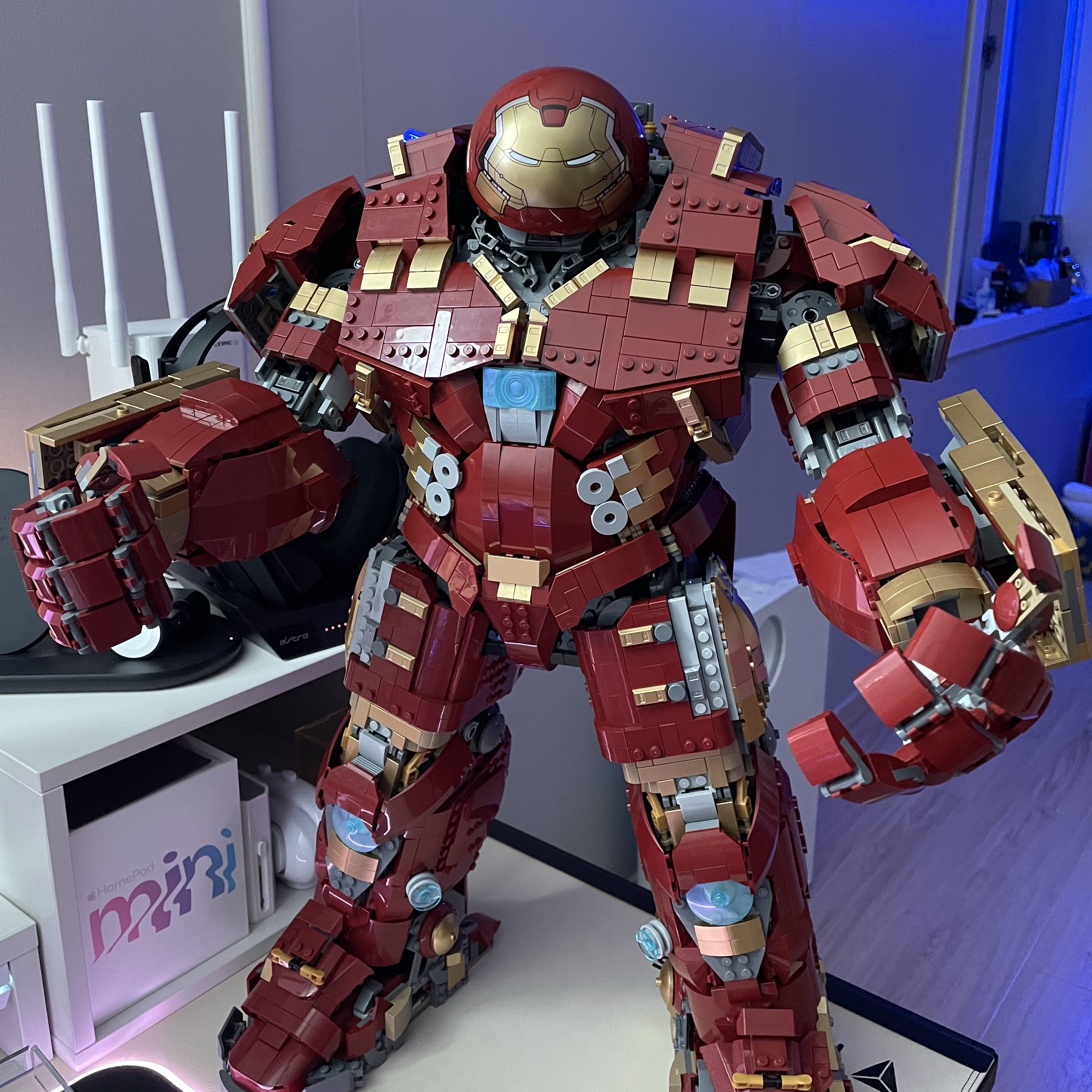 Lego Marvel Hulkbuster 착용 스타일