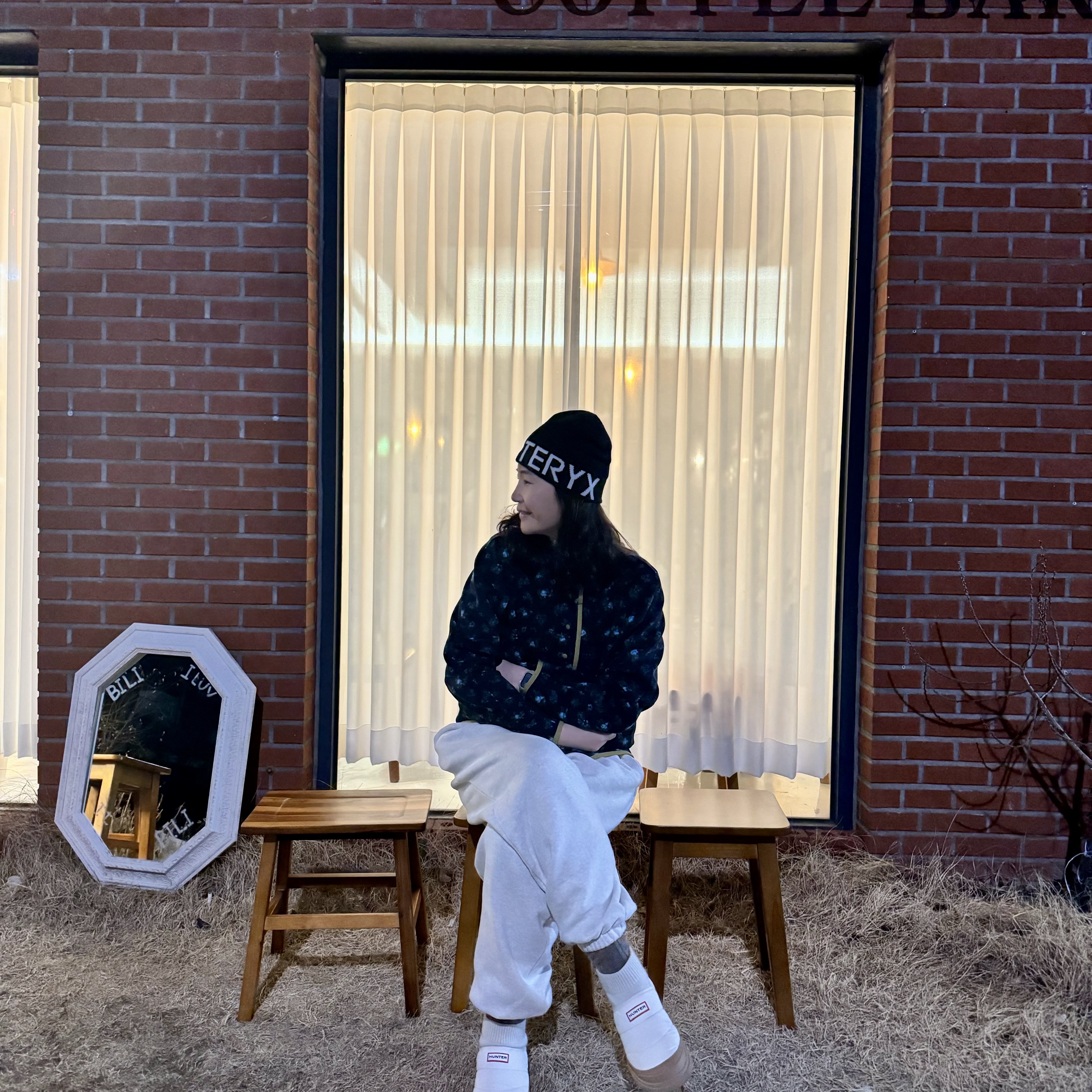 Arc'teryx Word Head Toque Orca 착용 스타일 - 2