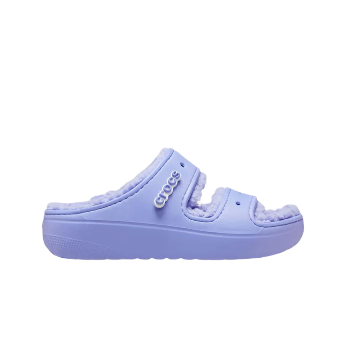 207446-5PY Crocs Classic Cozy Sandal Digital Violet