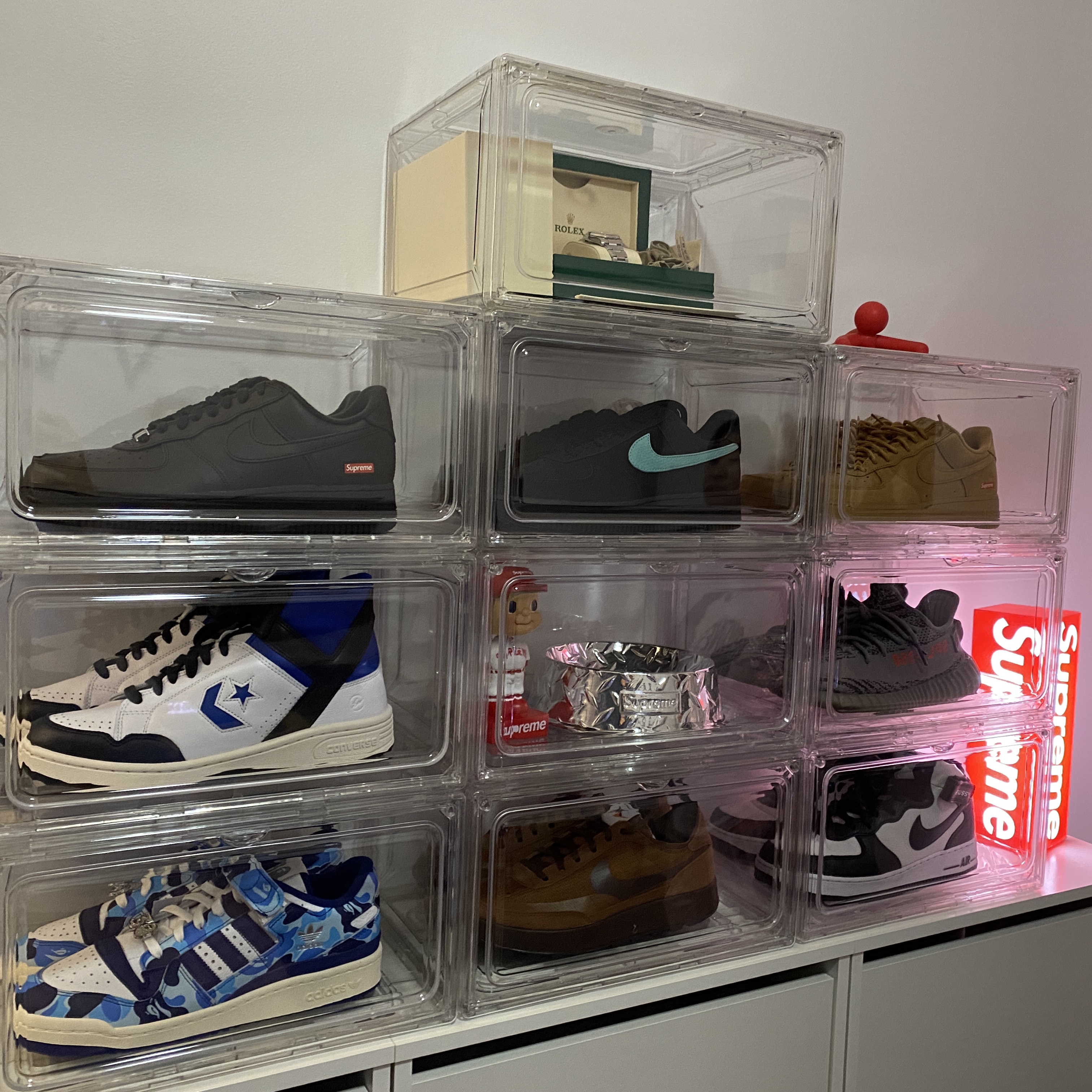 Nike x Tiffany & Co. Air Force 1 Low SP 1837, Nike x Supreme Air Force 1 Low Black 착용 스타일