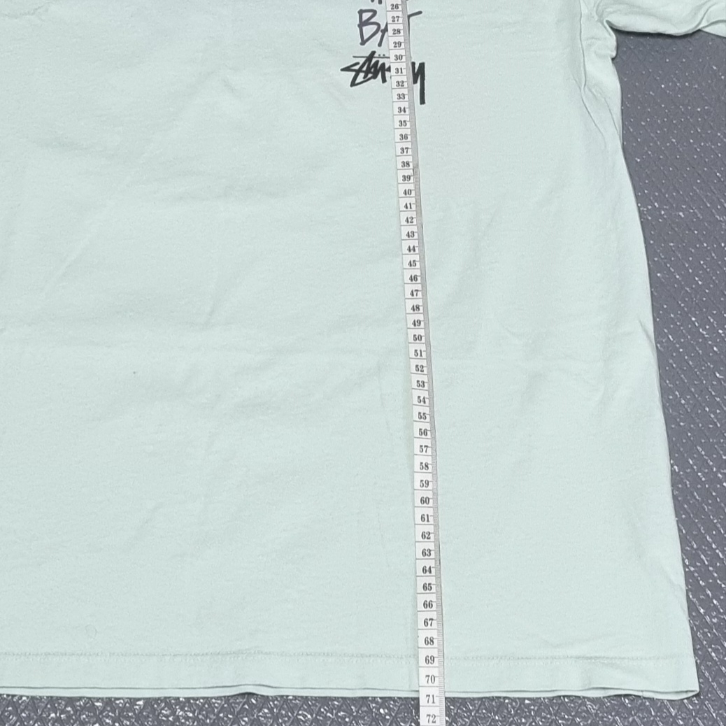 Stussy x Heal The Bay Pigment Dyed T-Shirt Mint 착용 스타일 - 2