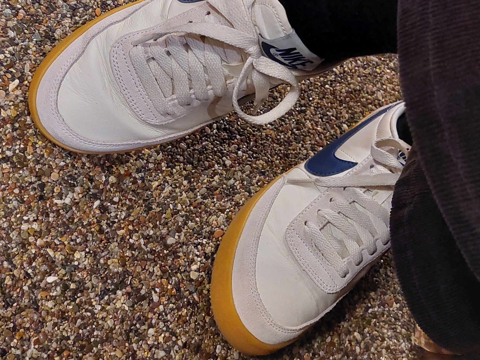 Nike x J.Crew Killshot 2 Sail Midnight Navy, (W) Nike Killshot 2 Sail Midnight Navy 착용 스타일