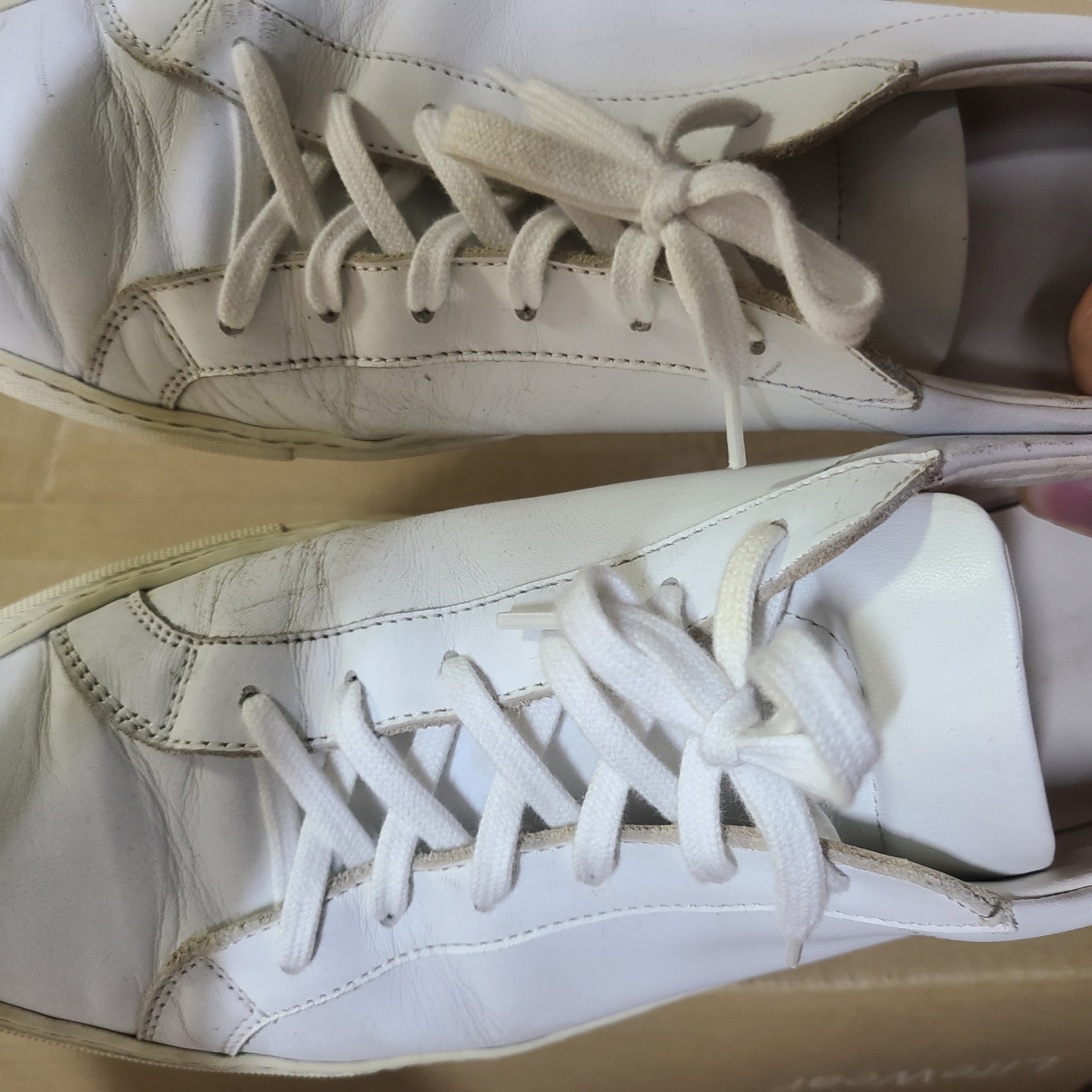 Common Projects Original Achilles Low White 착용 스타일