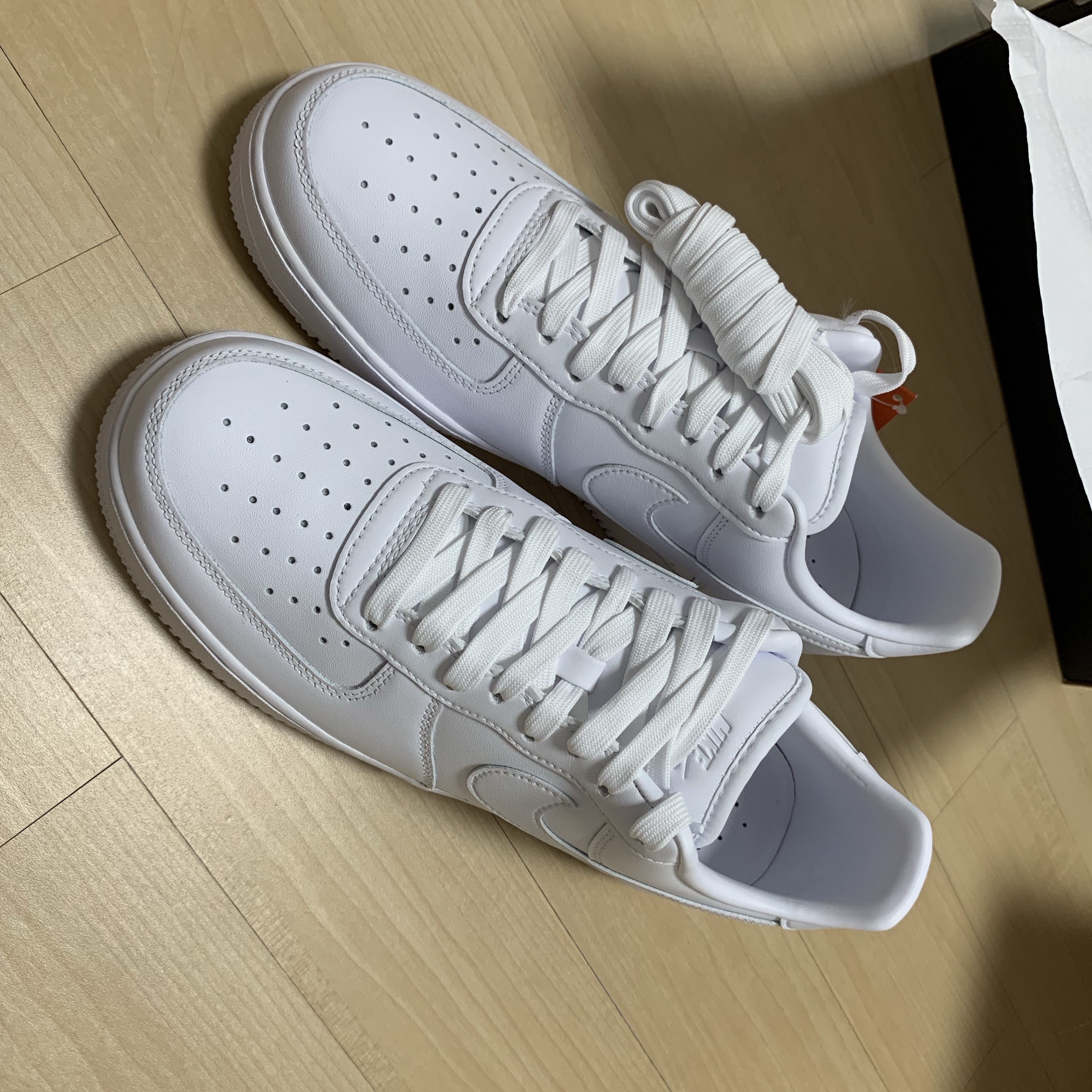 Nike Air Force 1 '07 Fresh White 착용 스타일