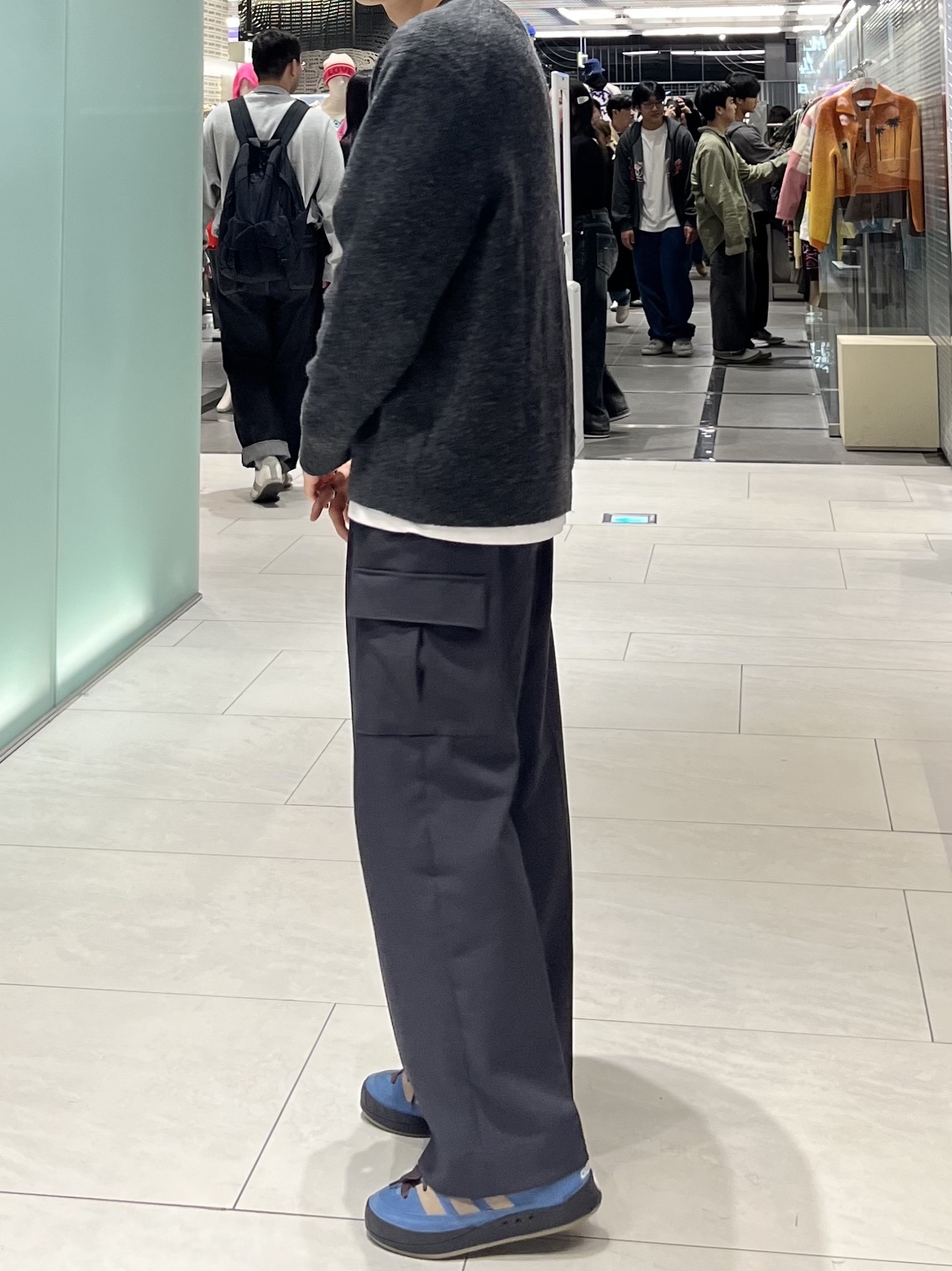 Adidas Adimatic Phantone 착용 스타일 - 2