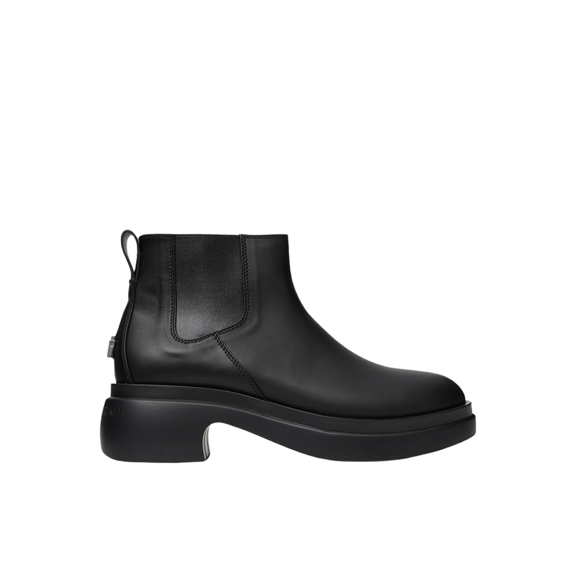 W231SU17626B Wooyoungmi Leather Chelsea Boots Black - 23SS