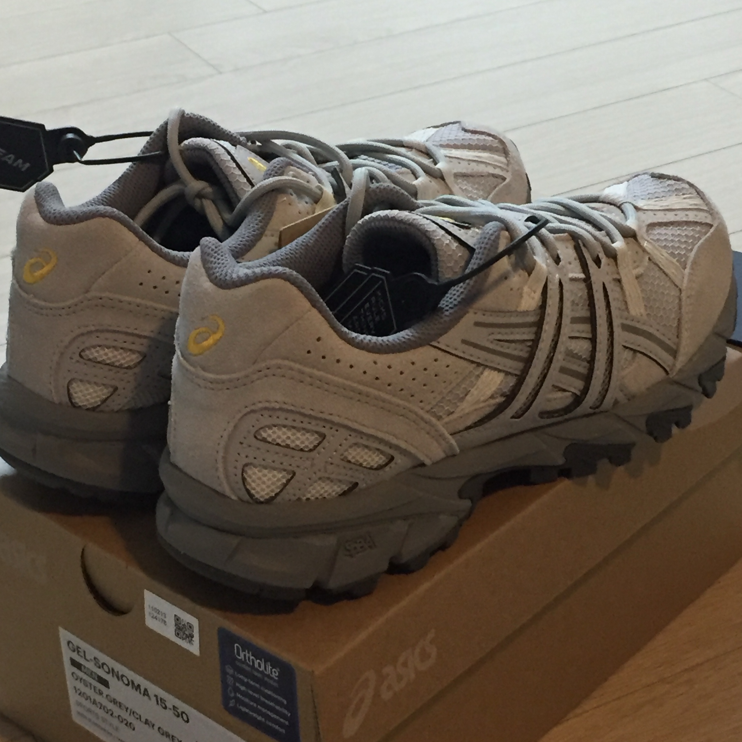 Asics Gel-Sonoma 15-50 Oyster Grey 착용 스타일 - 3