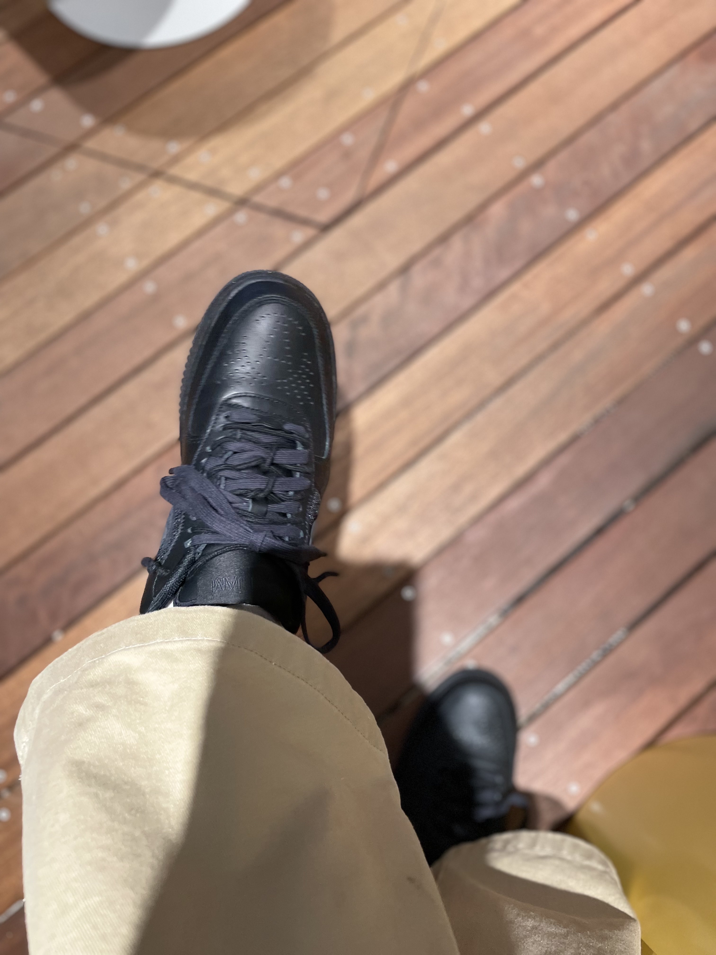 Nike x Slam Jam Air Force 1 Low SP Black Off Noir 착용 스타일