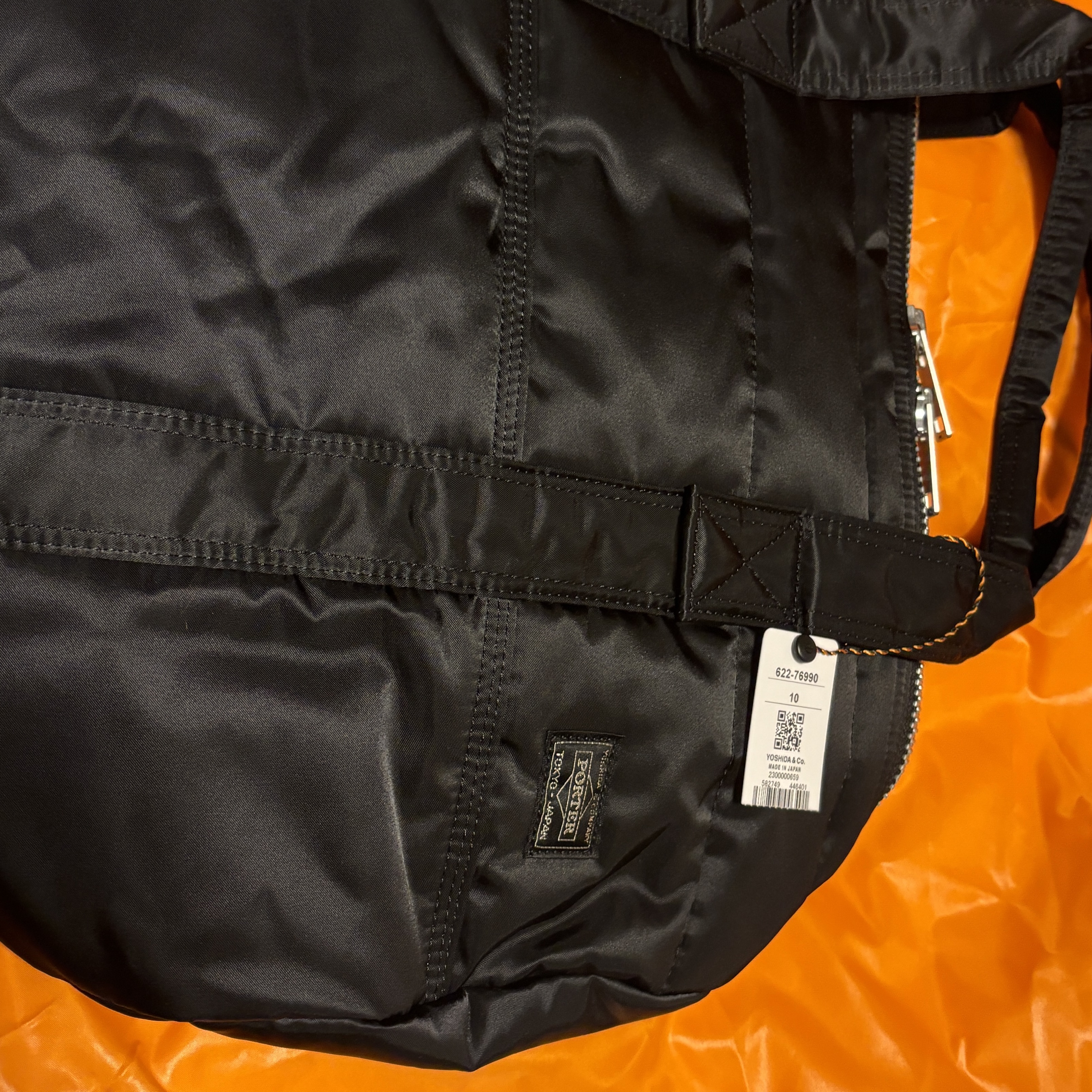 Porter Tanker 2Way Duffle Bag S Black 착용 스타일