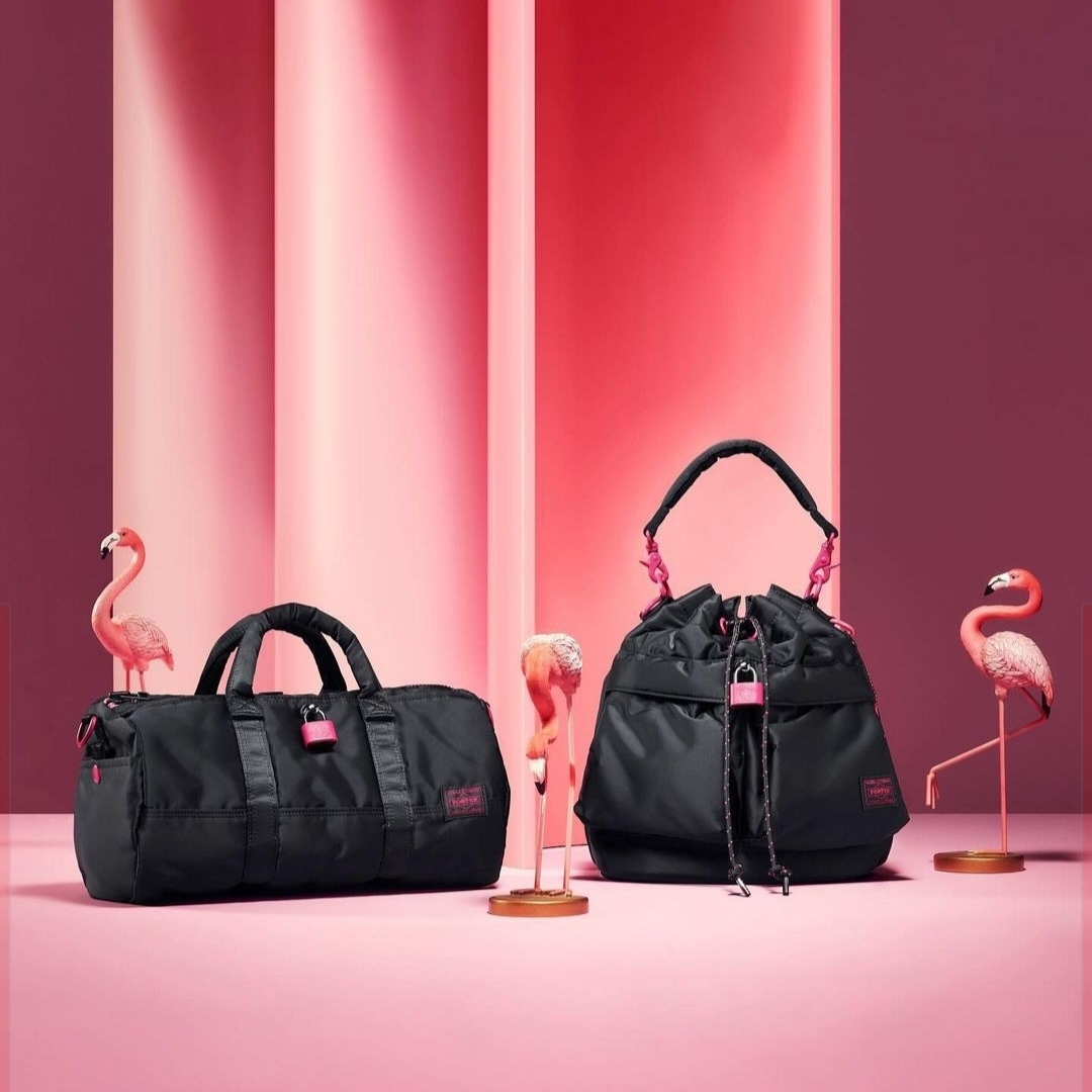 Porter Flamingo 2way Tool Bag Black, Porter Flamingo 2way Boston Bag Black 착용 스타일
