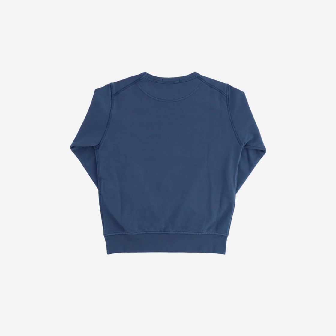 (Kids) Stone Island 61340 Cotton Fleece Crewneck Sweatshirt Royal Blue - 22SS 상세 이미지 2