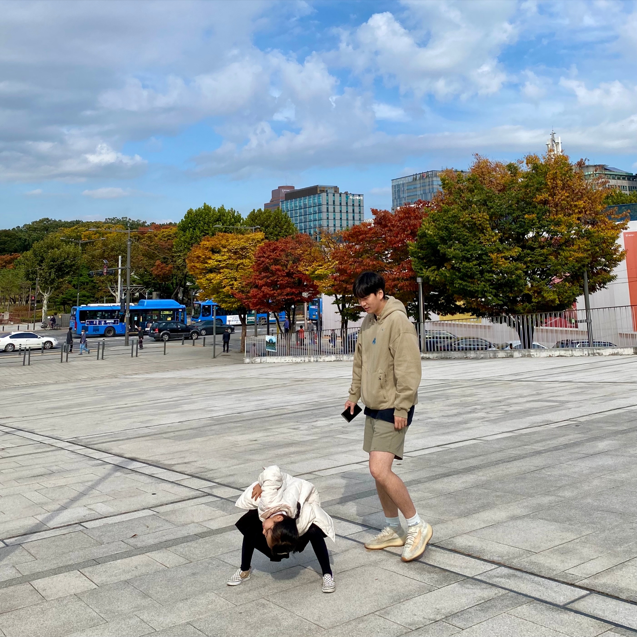 Nike x Off-White NRG Fleece Hoodie Khaki - Asia 착용 스타일