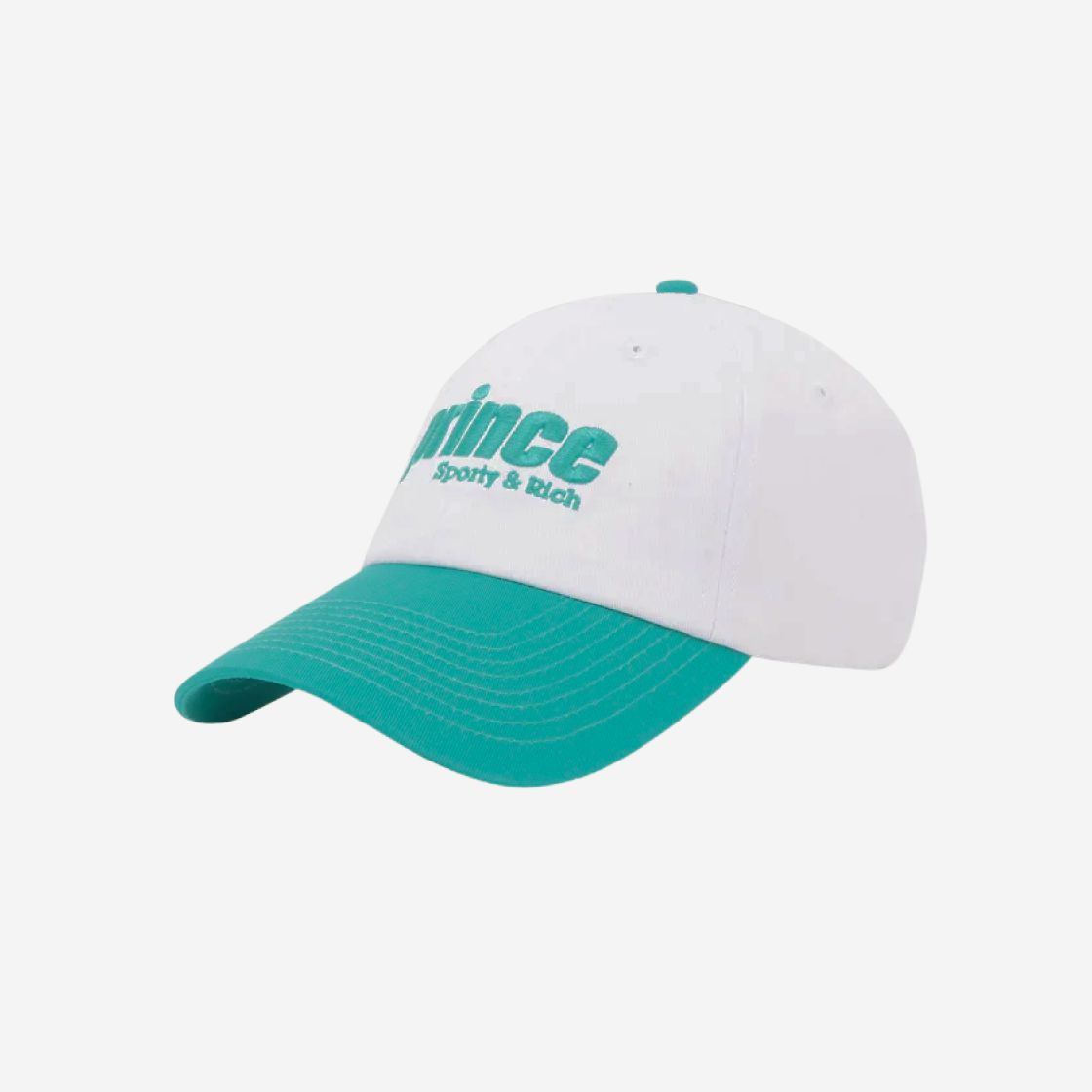 Sporty & Rich x Prince Sporty Hat White Clean Mint 상세 이미지 2