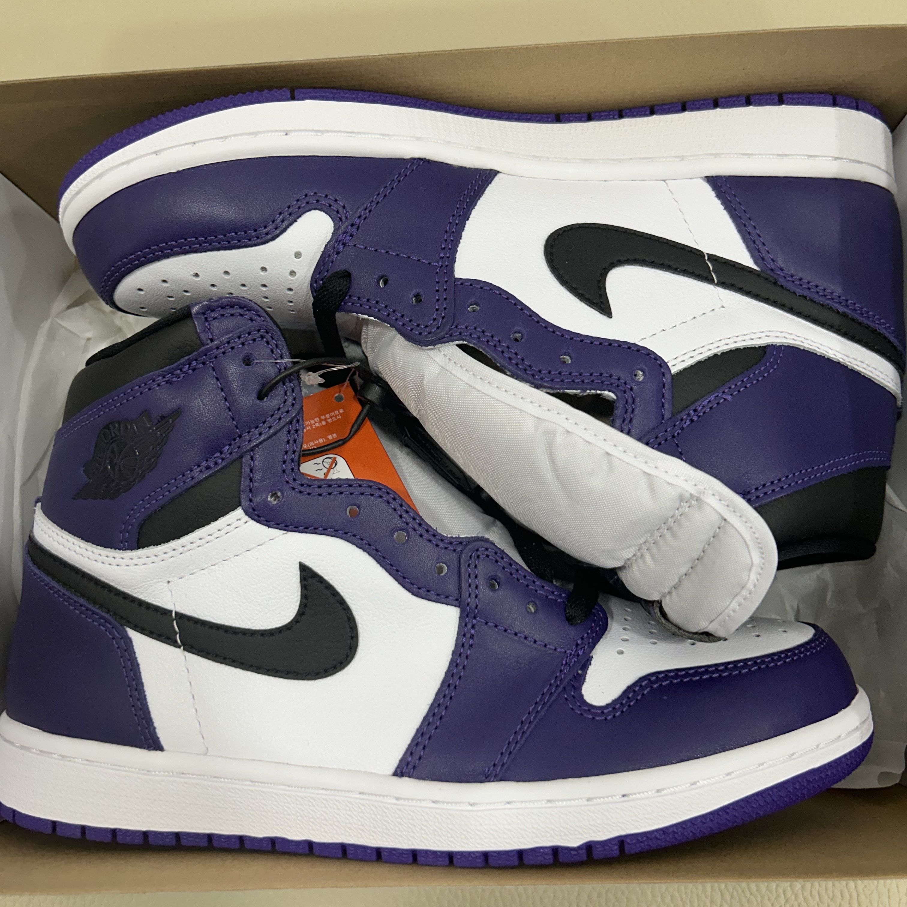 Jordan 1 Retro High OG Court Purple 2020 착용 스타일