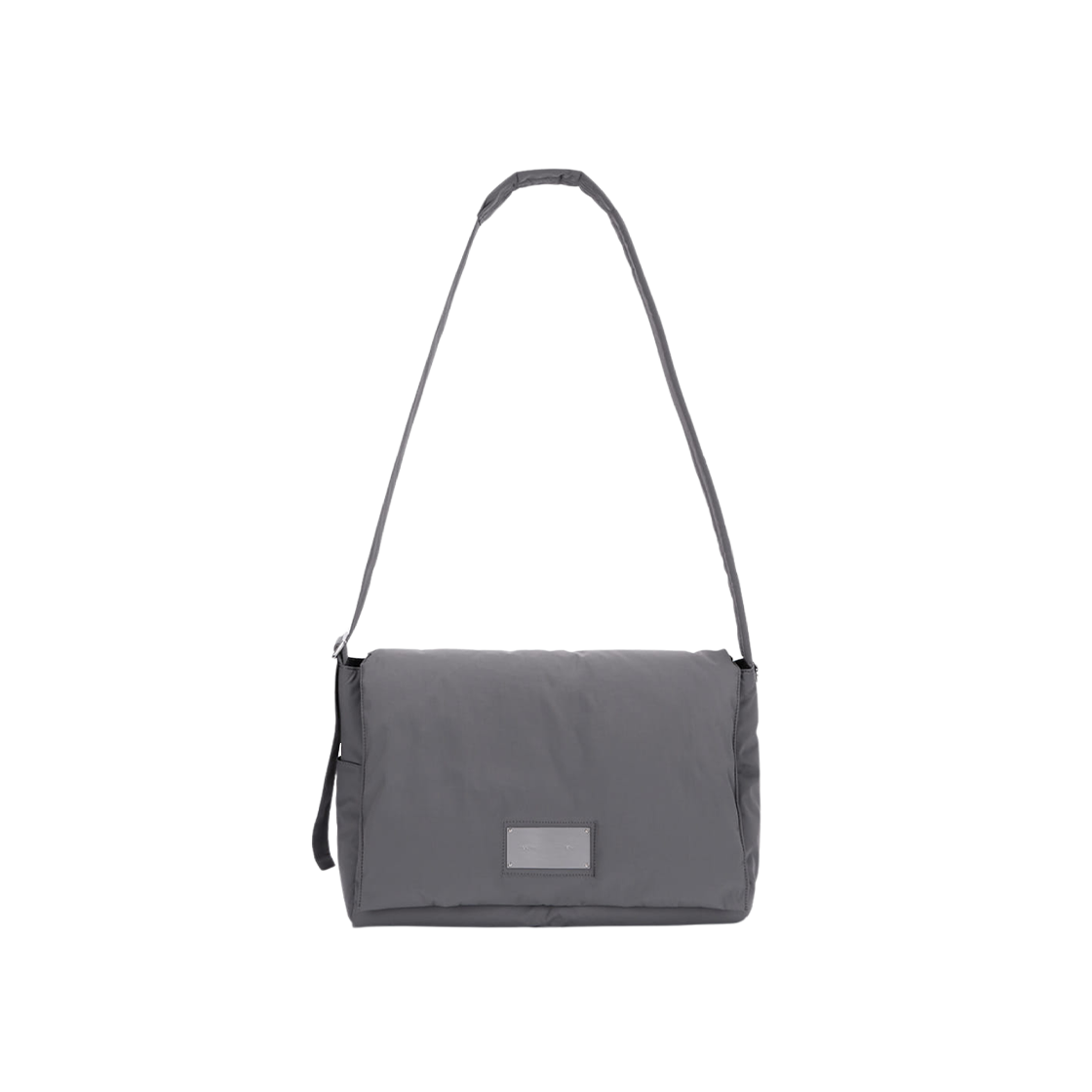 Matin Kim Big Padding Messenger Bag Charcoal 상세 이미지 1