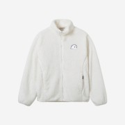 Spao Nongdamgom Fur Fleece Zip Up White