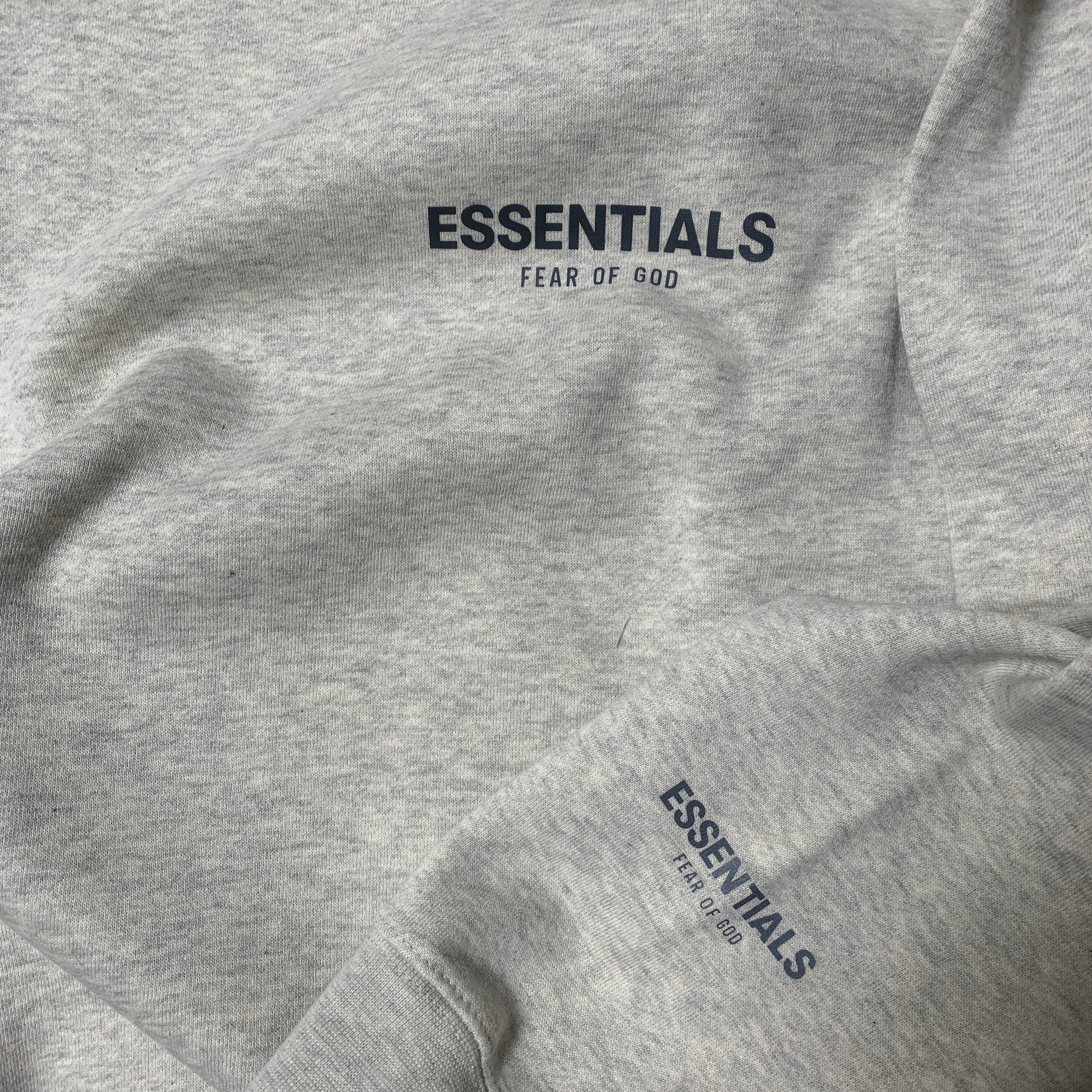 Essentials The Core Collection Pullover Mockneck Oatmeal 착용 스타일