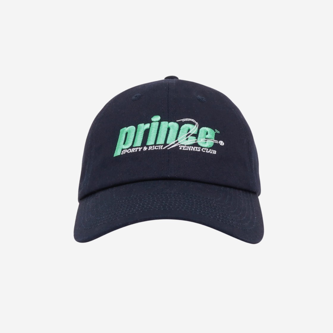 Sporty & Rich x Prince Rebound Hat Navy Clean Mint 상세 이미지 1