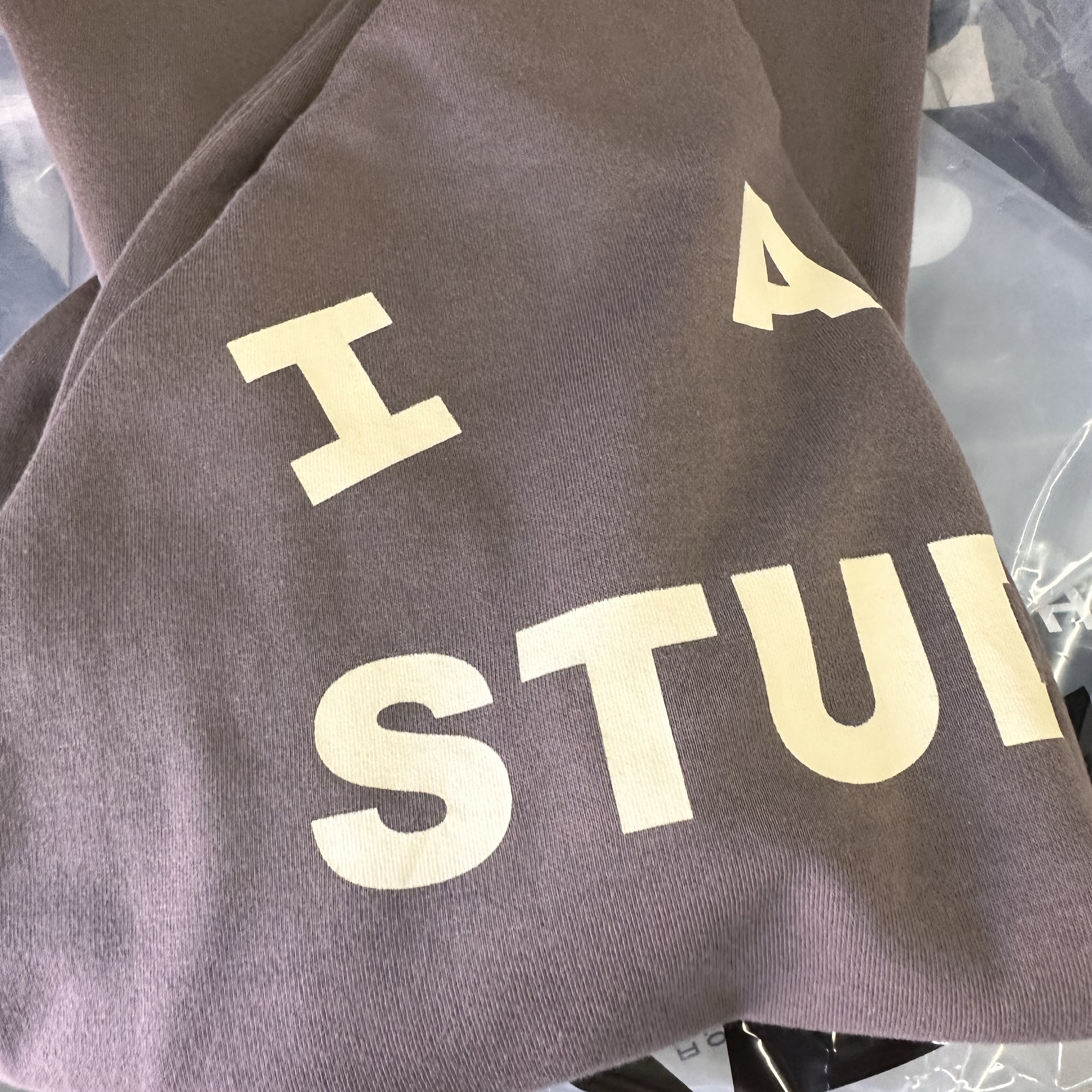 IAB Studio Long Sleeve Choco Cream 착용 스타일 - 1