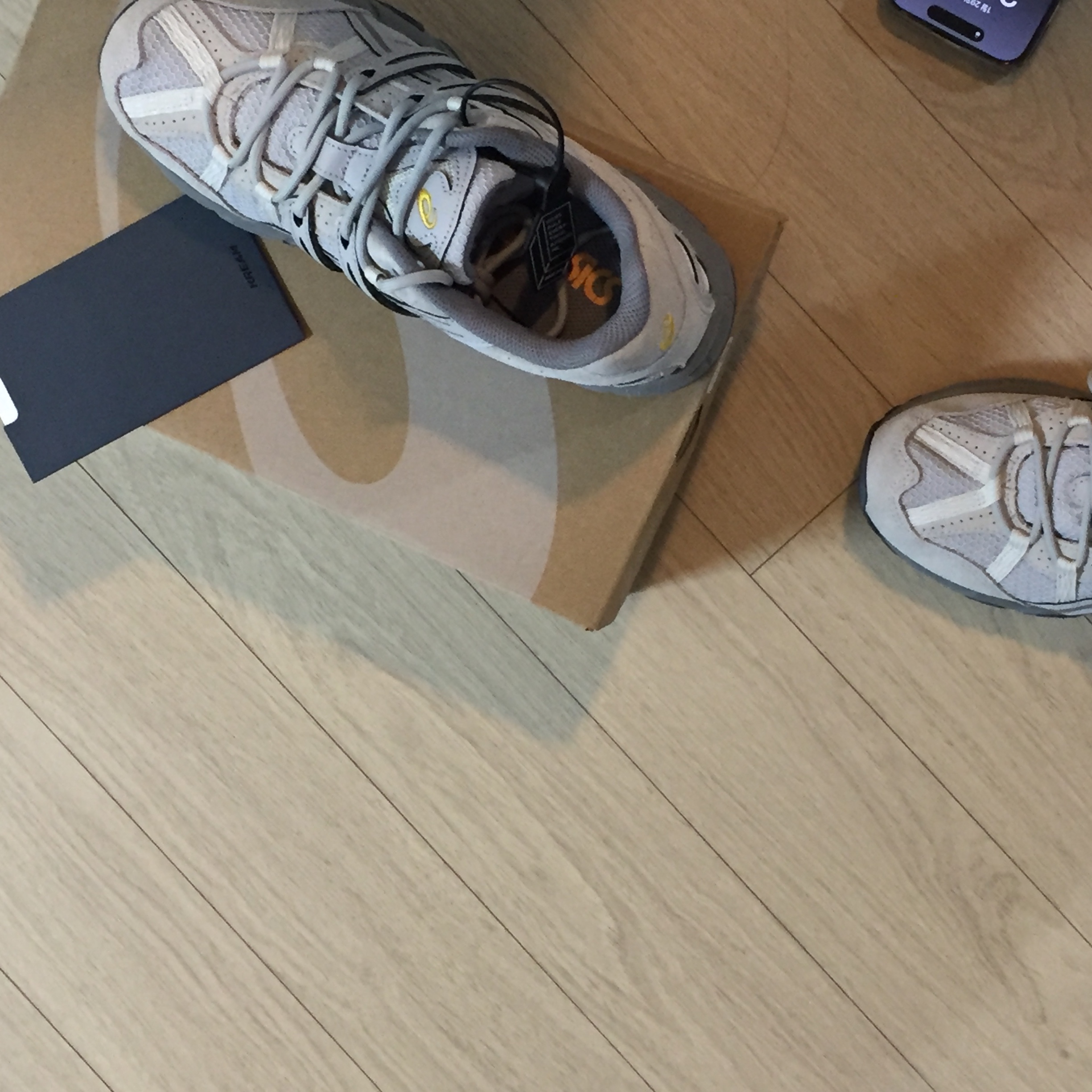 Asics Gel-Sonoma 15-50 Oyster Grey 착용 스타일 - 4
