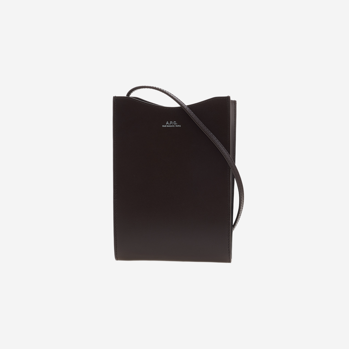 A.P.C. Jamie Neck Pouch Dark Brown 상세 이미지 1