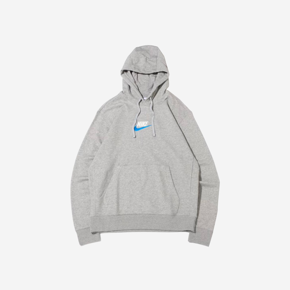 Nike Club French Terry Pullover Hoodie Dark Grey Heather - Asia 상세 이미지 1