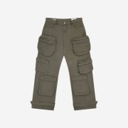 Zara Utility Pocket Pants Brown