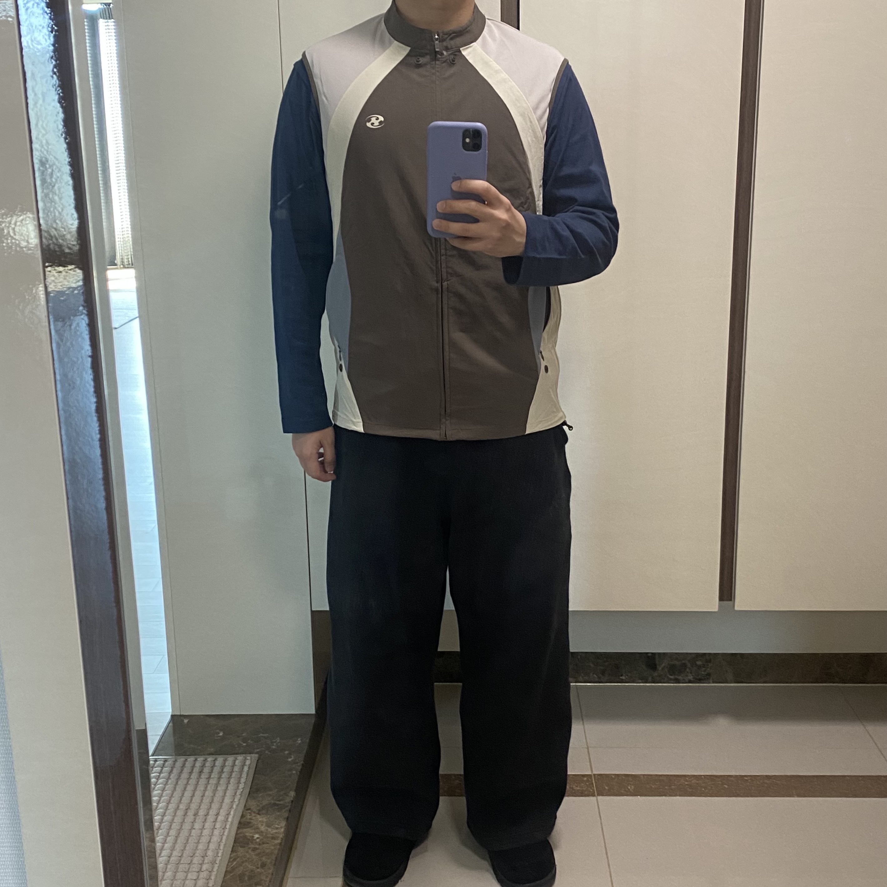 Sansan Gear Conversion Jacket Brown - 23FW 착용 스타일