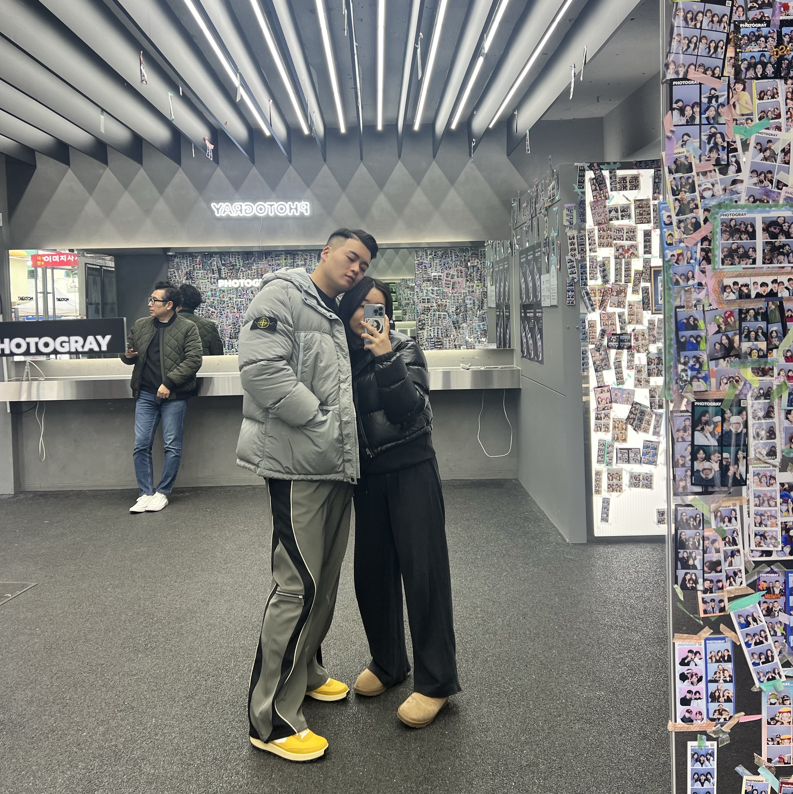 Nike x Tom Sachs General Purpose Shoe Archive, Stone Island 44508 Nylon Metal Down-TC Jacket Light Grey - 21FW 착용 스타일