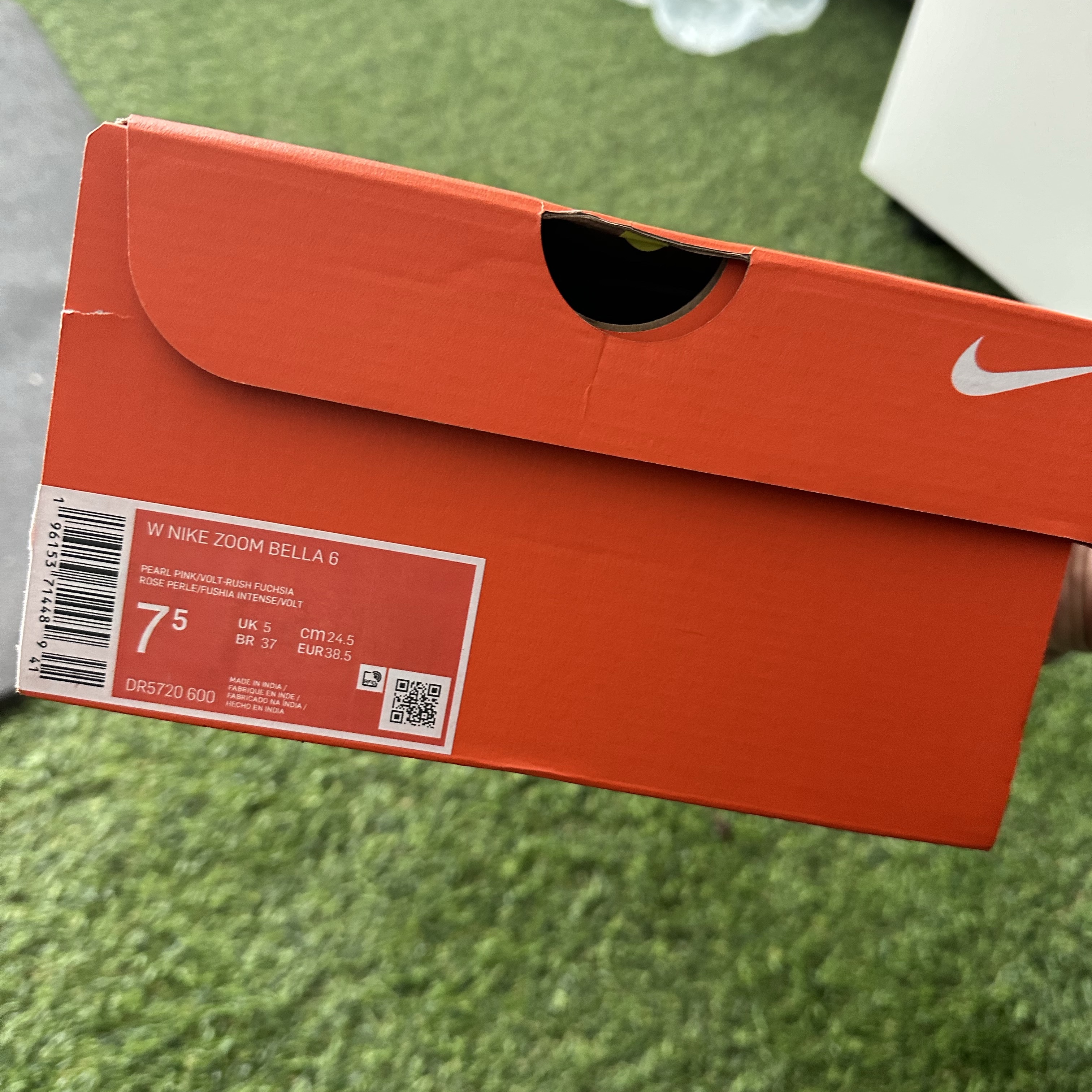 (W) Nike Zoom Bella 6 Pearl Pink 착용 스타일 - 4