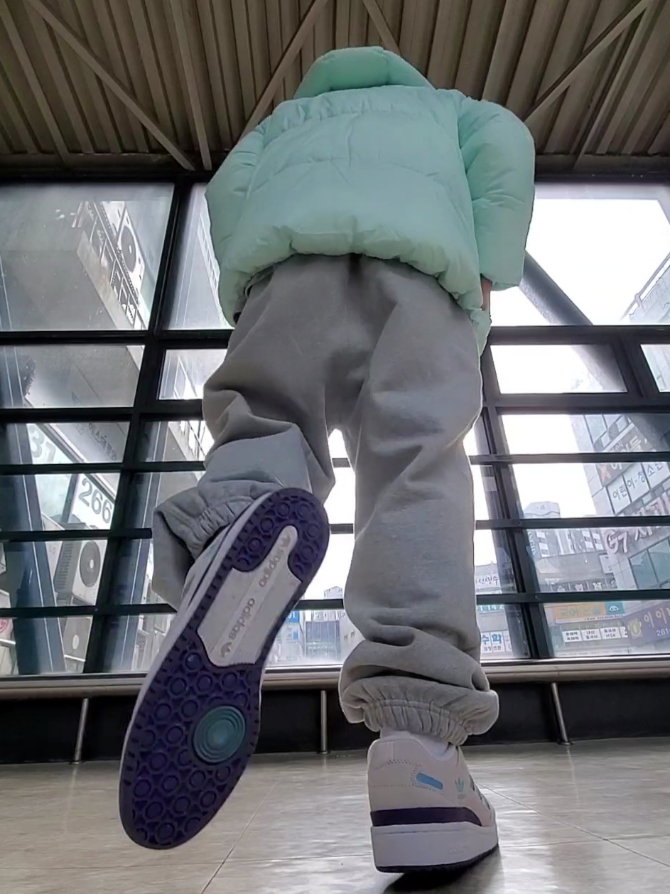 (W) Nike NRG Solo Swoosh Fleece Pants Dark Grey Heather - US/EU, Nike Solo Swoosh French Terry Pullover Hoodie Space Purple - Asia 착용 스타일 - 3