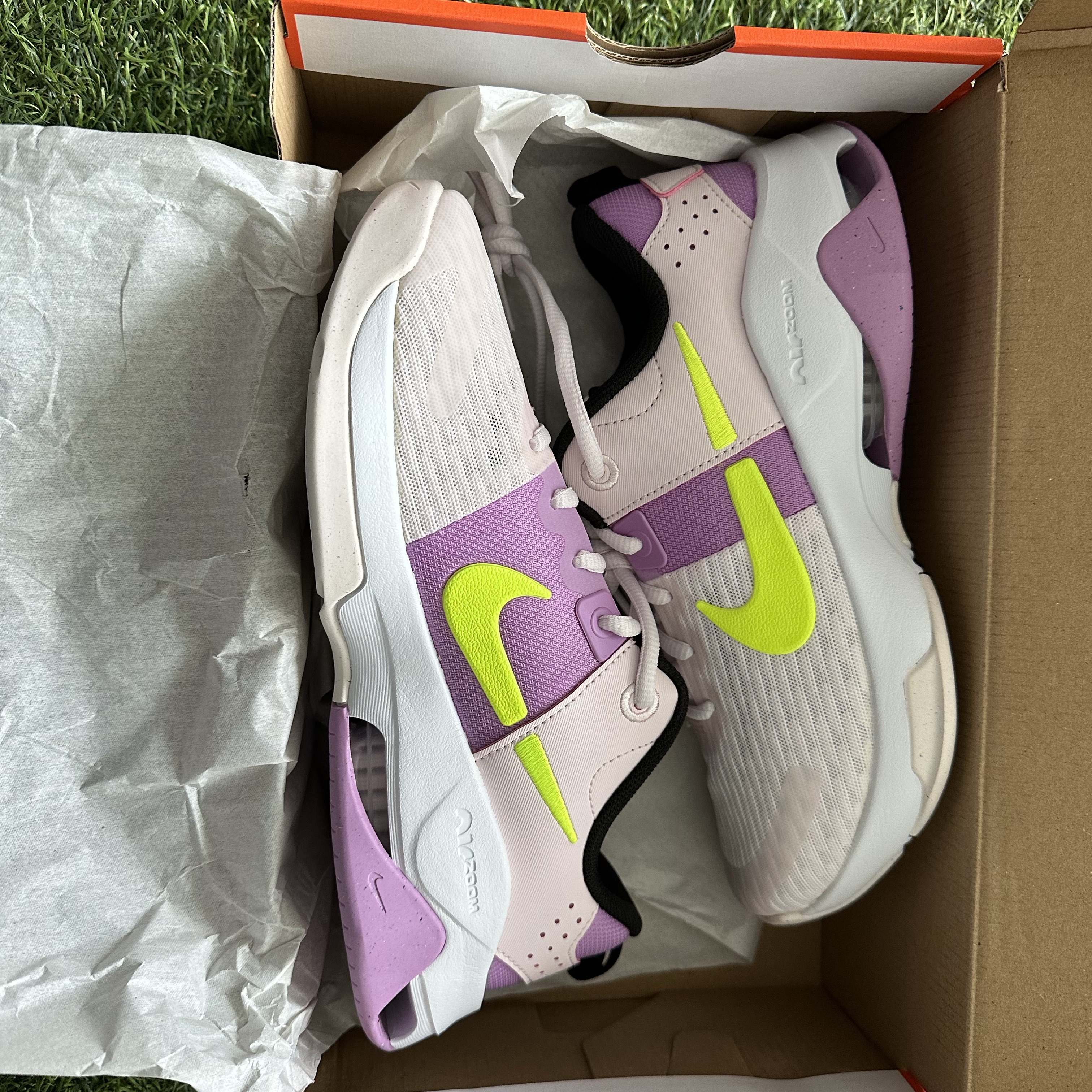 (W) Nike Zoom Bella 6 Pearl Pink 착용 스타일 - 2