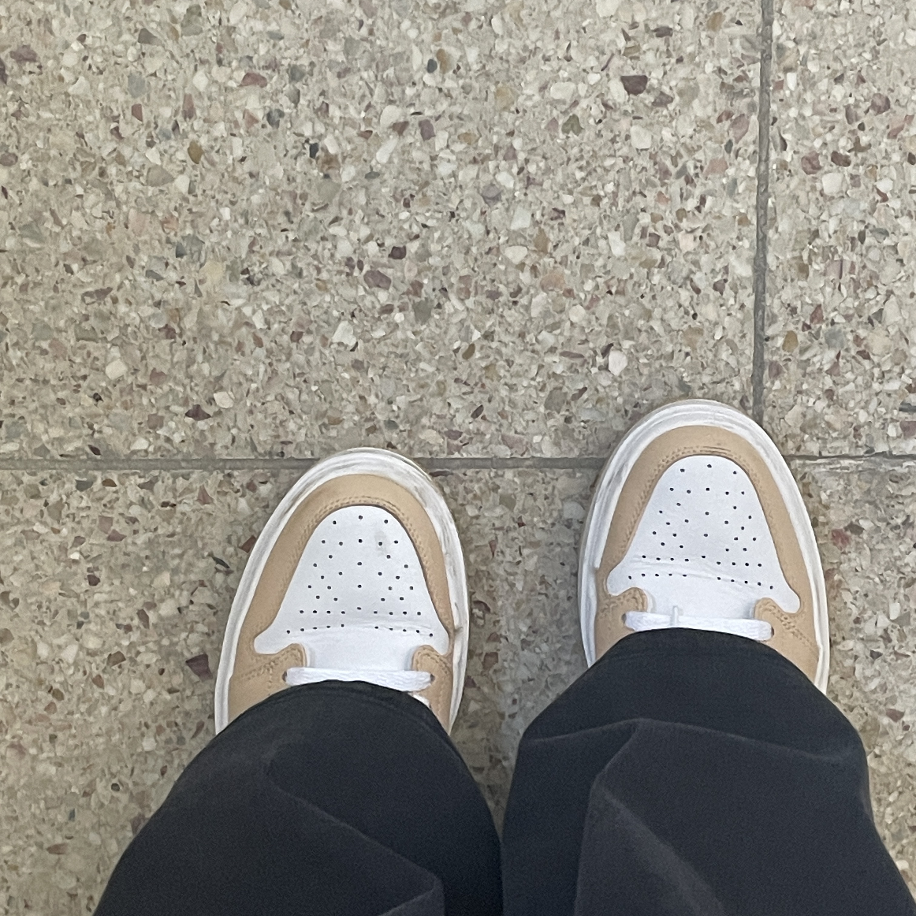 (W) Jordan 1 Elevate Low White Onyx 착용 스타일
