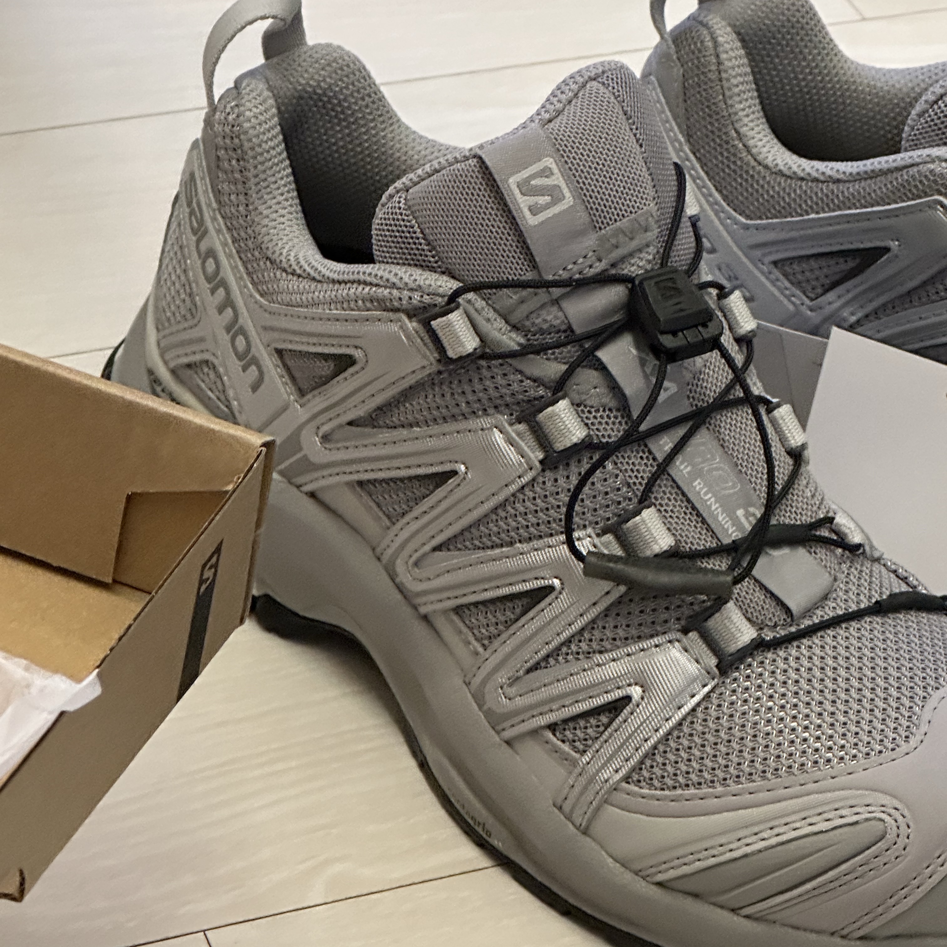 Salomon XA Pro 3D Alloy Silver 착용 스타일