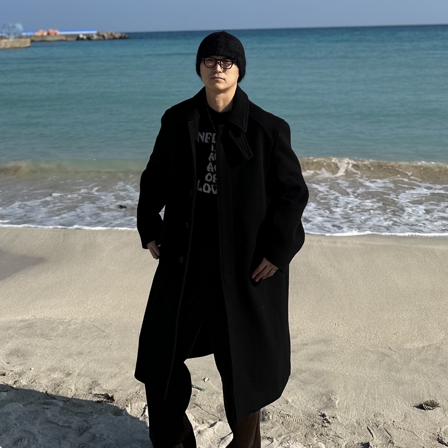 Maison Margiela Tabi Lace-Up Shoes Black 착용 스타일 - 2