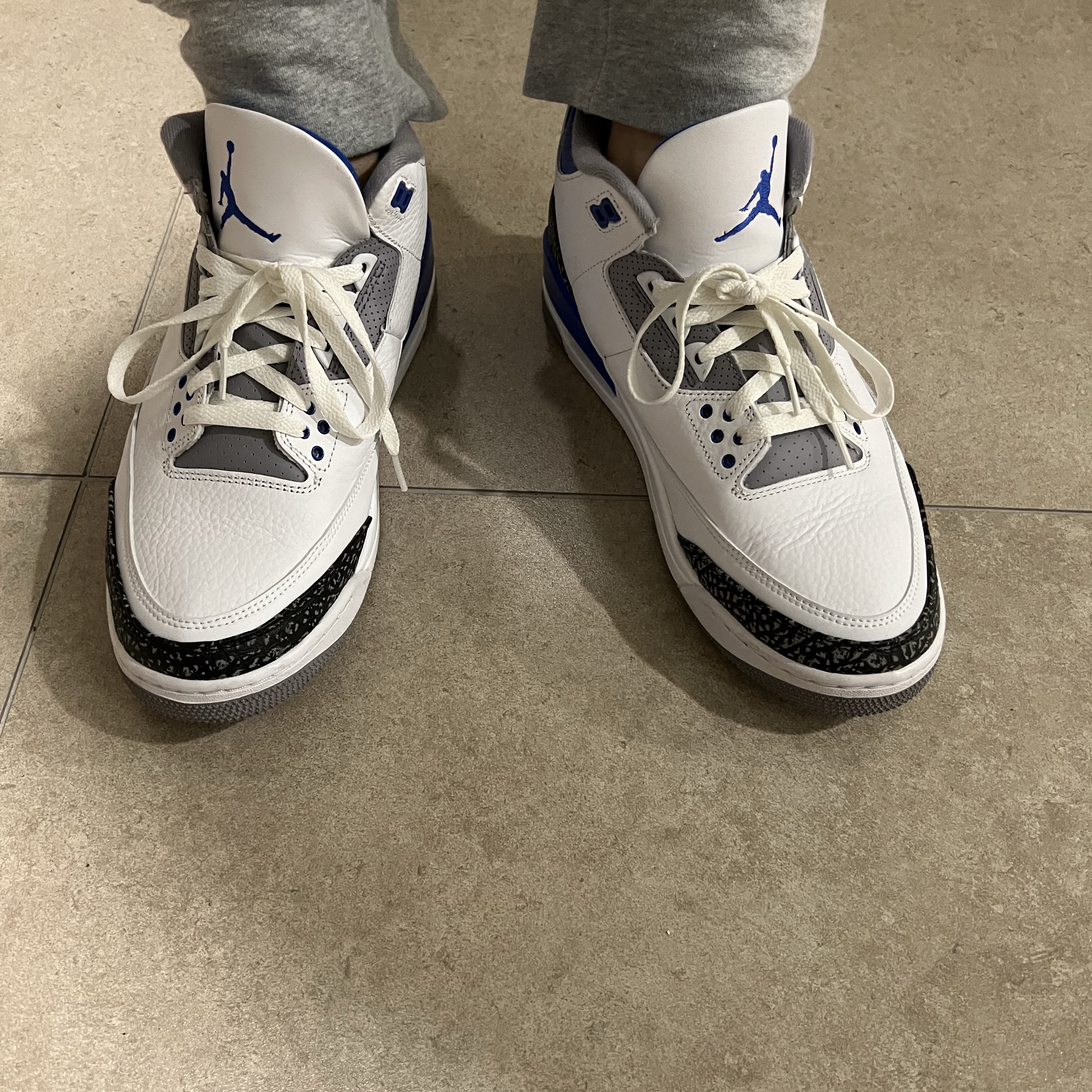 Jordan 3 Retro Racer Blue 착용 스타일