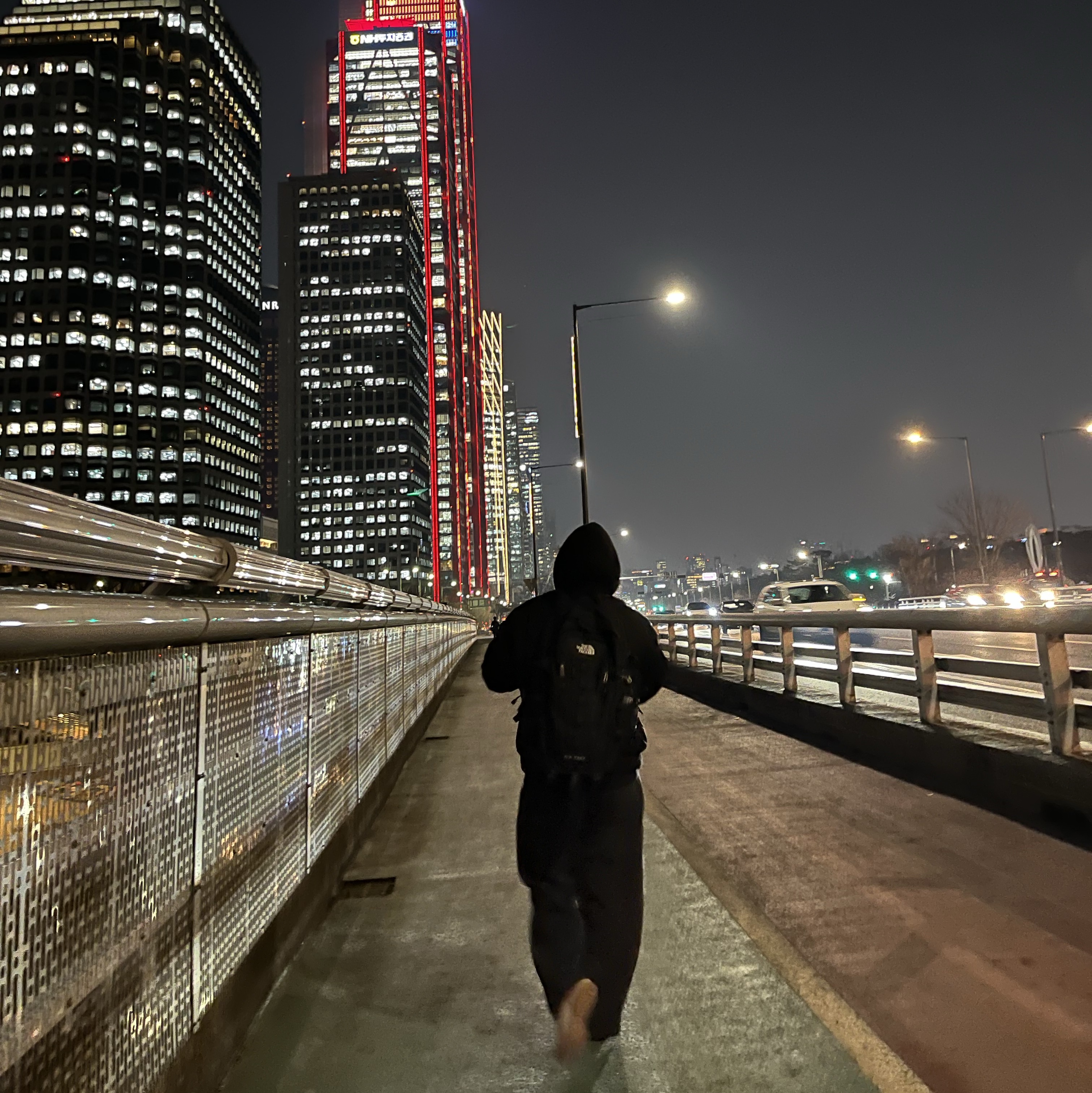 노스페이스 빅샷 블랙 착용 스타일