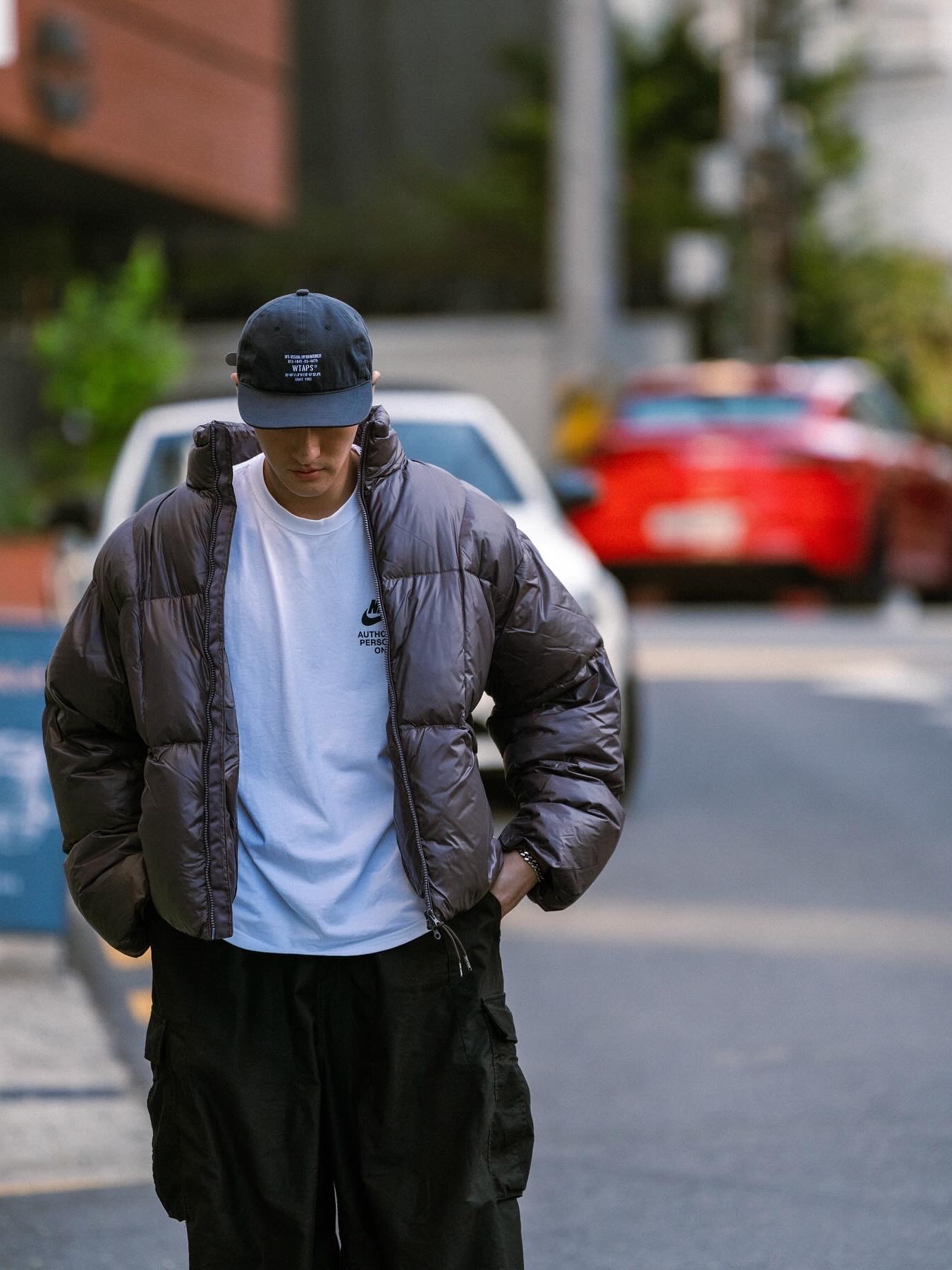 New Balance x JJJJound 991 Made in UK Grey 착용 스타일 - 4