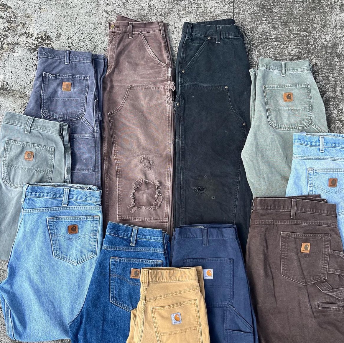 (W) Carhartt WIP Blue Stone Washed Noxon Pants Blue Stone Washed 착용 스타일
