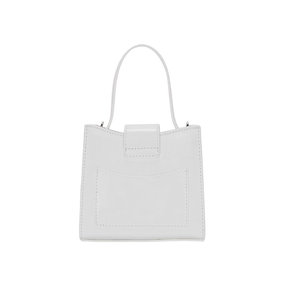 Matin Kim Square Mini Leather Buckle Bag Ivory 상세 이미지 2