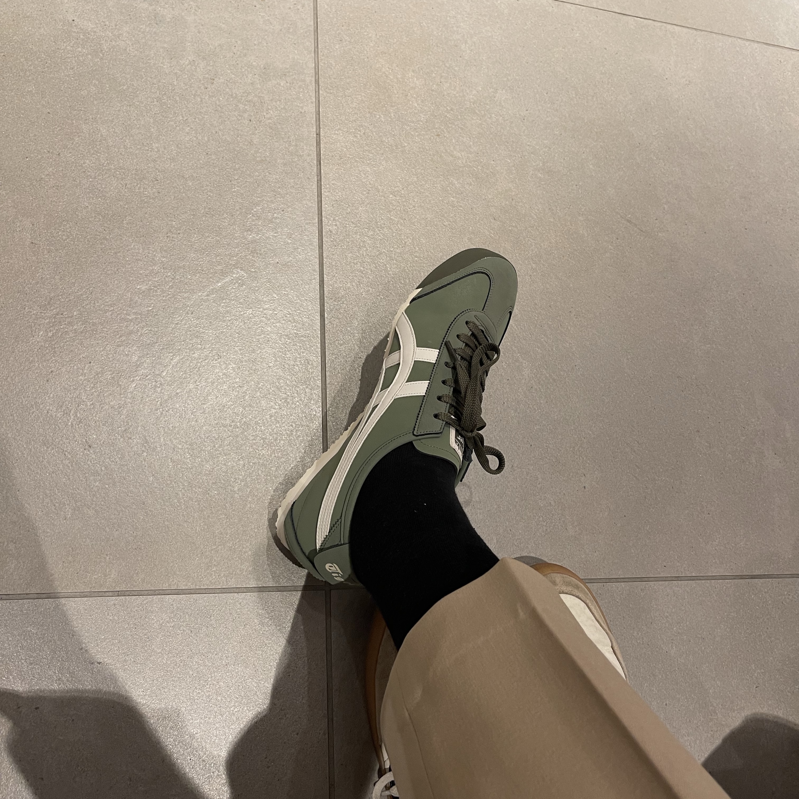 Onitsuka Tiger Mexico 66 Mantle Green 착용 스타일 - 1