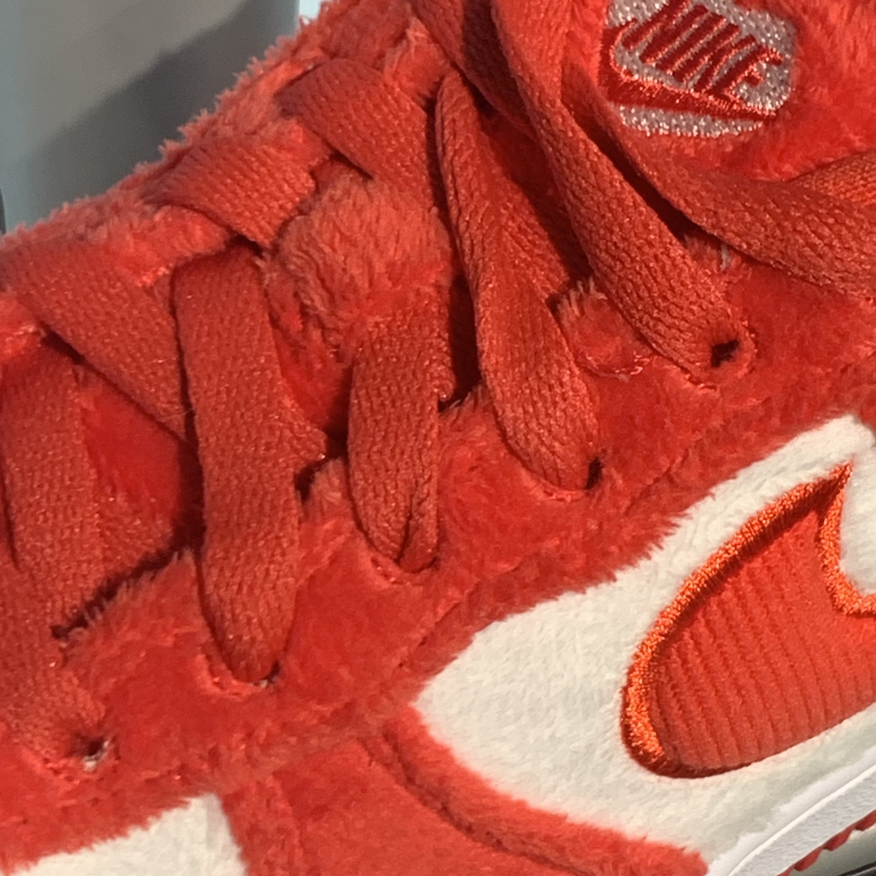 (GS) Nike Air Force 1 Low Valentine Day Team Red 착용 스타일 - 3