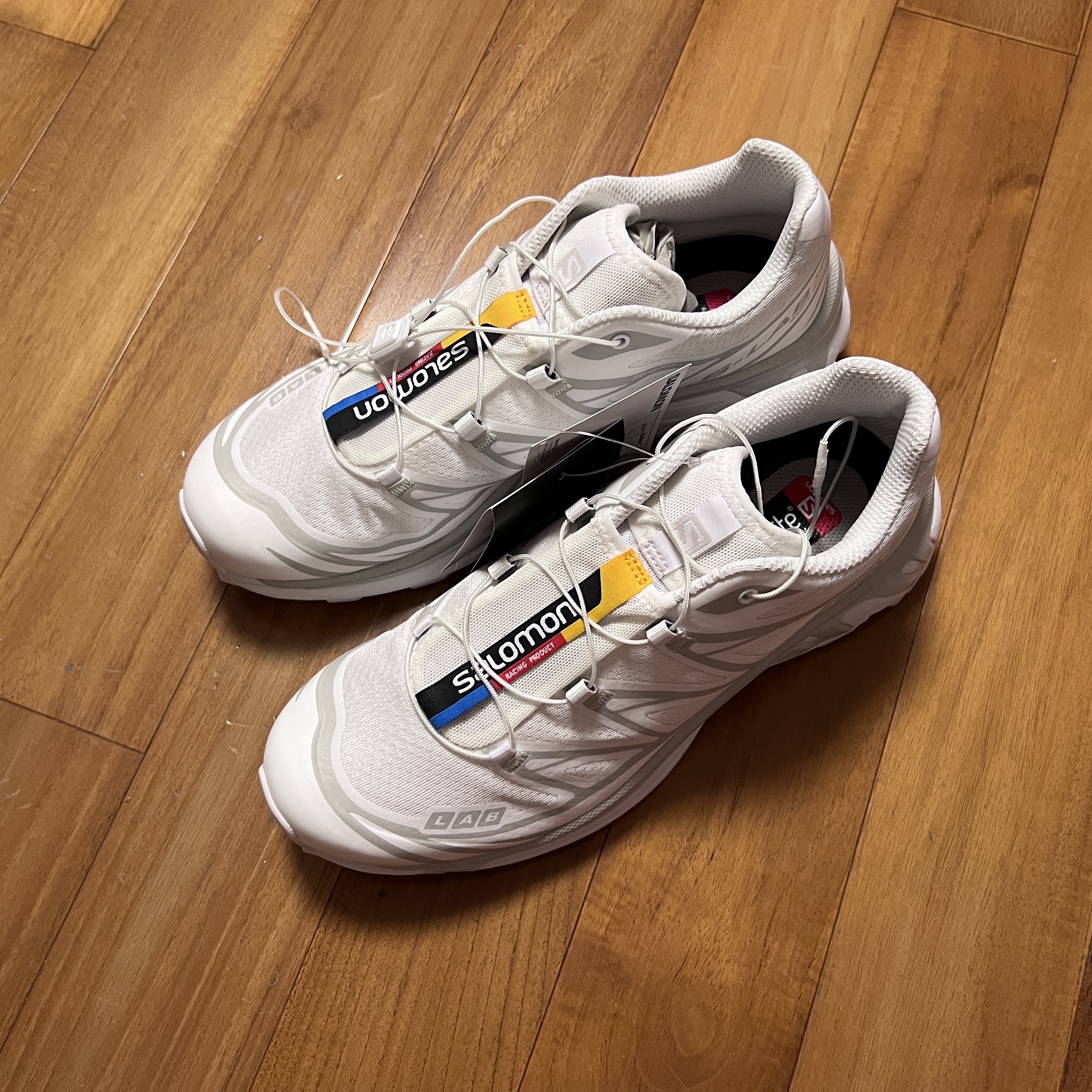 Salomon XT-6 ADV White 착용 스타일
