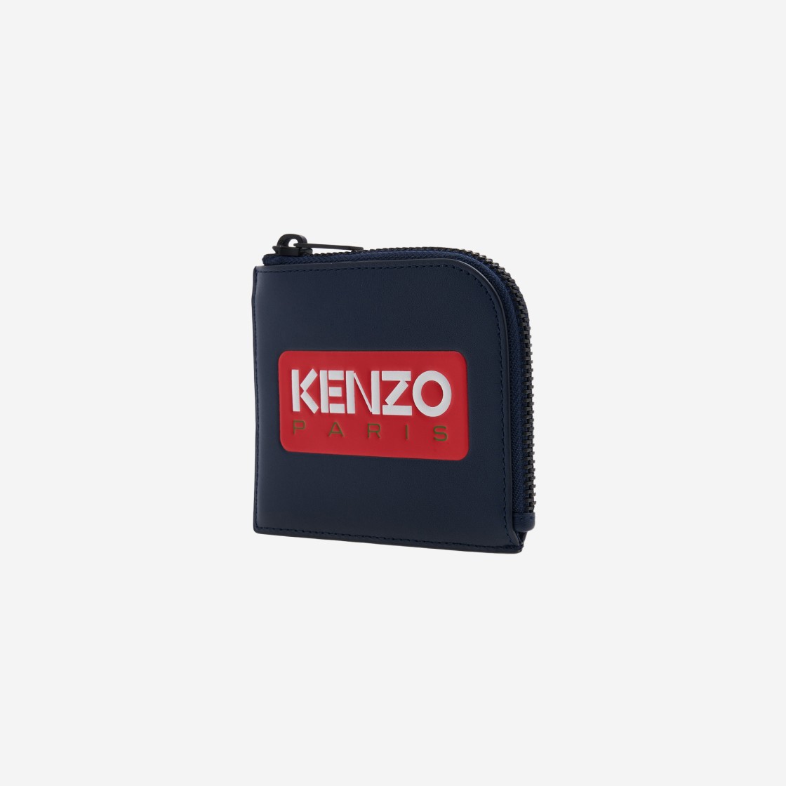 Kenzo Paris Leather Wallet Midnight Blue 상세 이미지 2